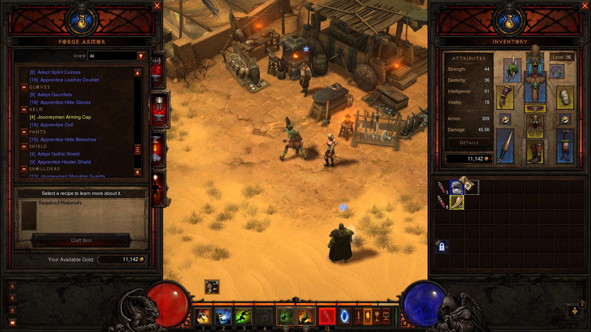 Forge Armor d3 d3 screenshot
