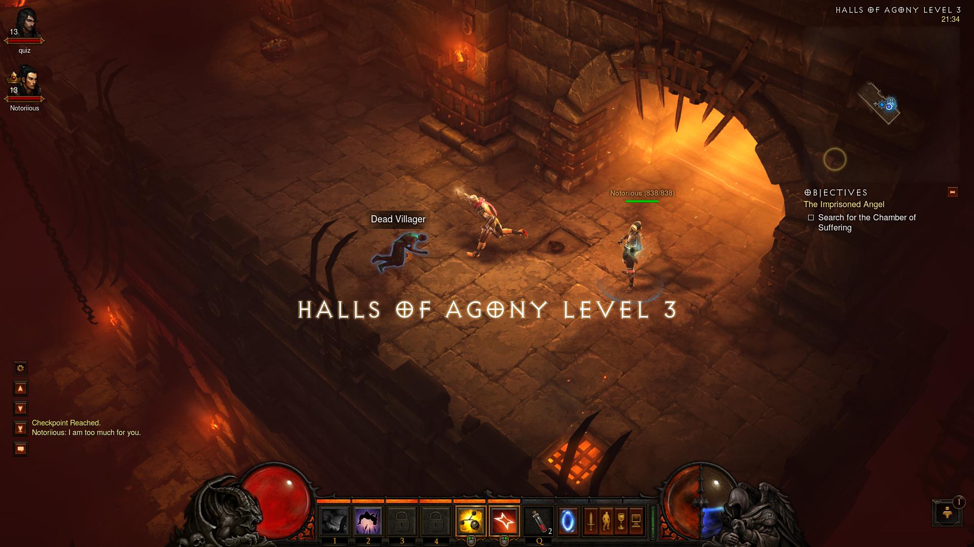 Halls of Agony Level 3 d3 d3