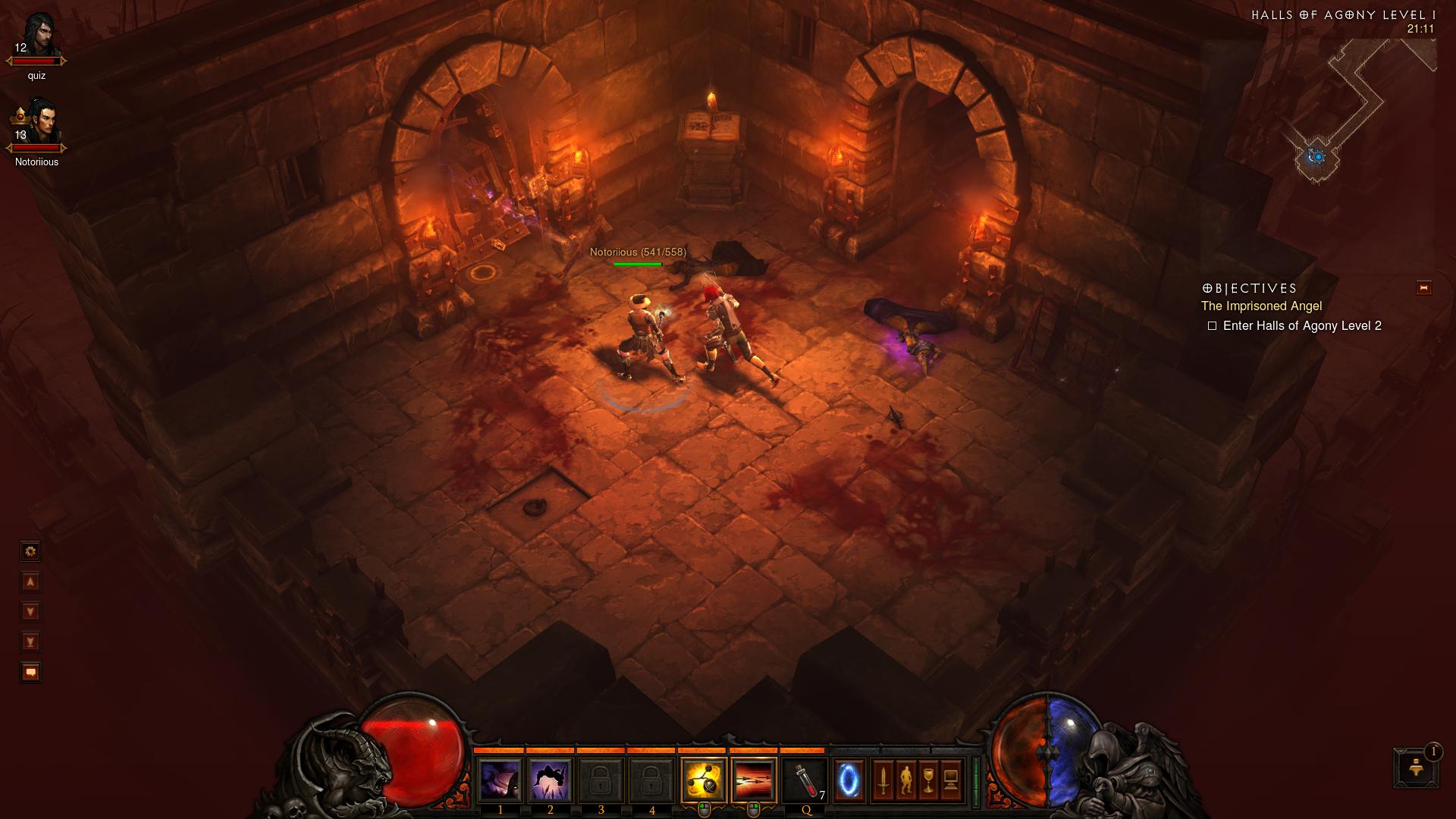 Party Diablo 3 d3 screenshot