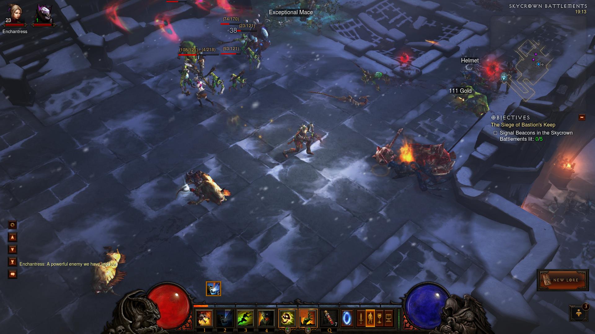Skycrown Battlements d3 diablo 3