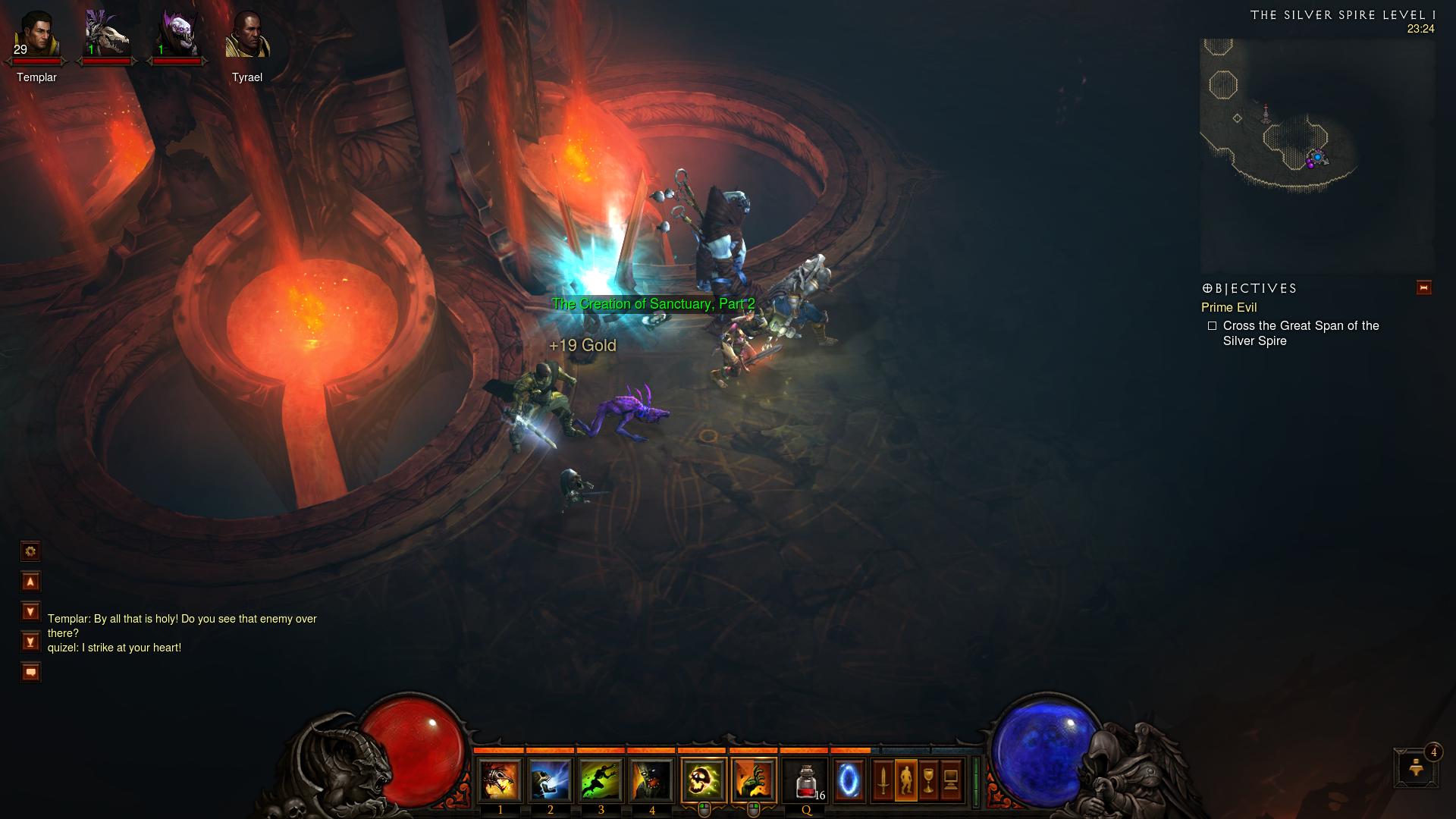 The Silver Spire Level 1 Diablo 3 d3 screenshot