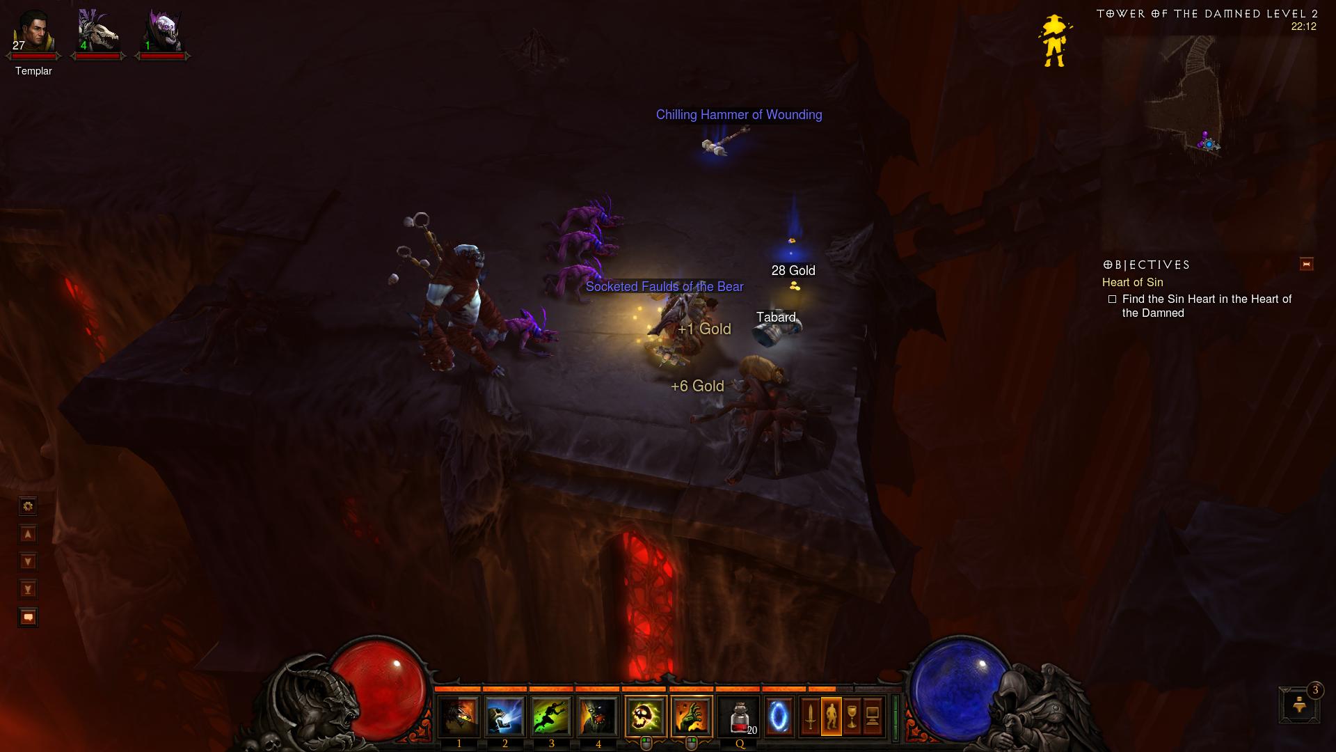 Tower of the Damned Level 2 d3 diablo 3