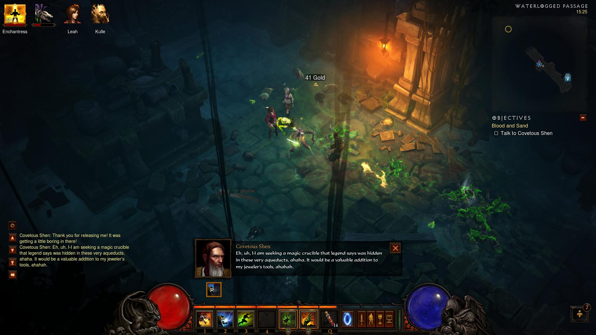 Waterlogged Passage d3 diablo 3