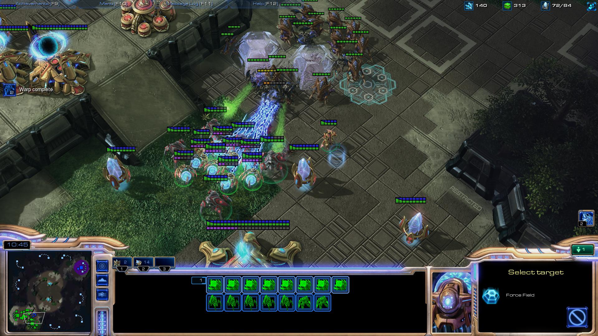 protoss sentries sc2