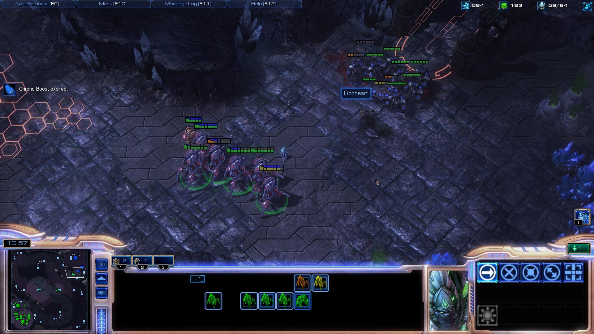 protoss vs marauders sc2