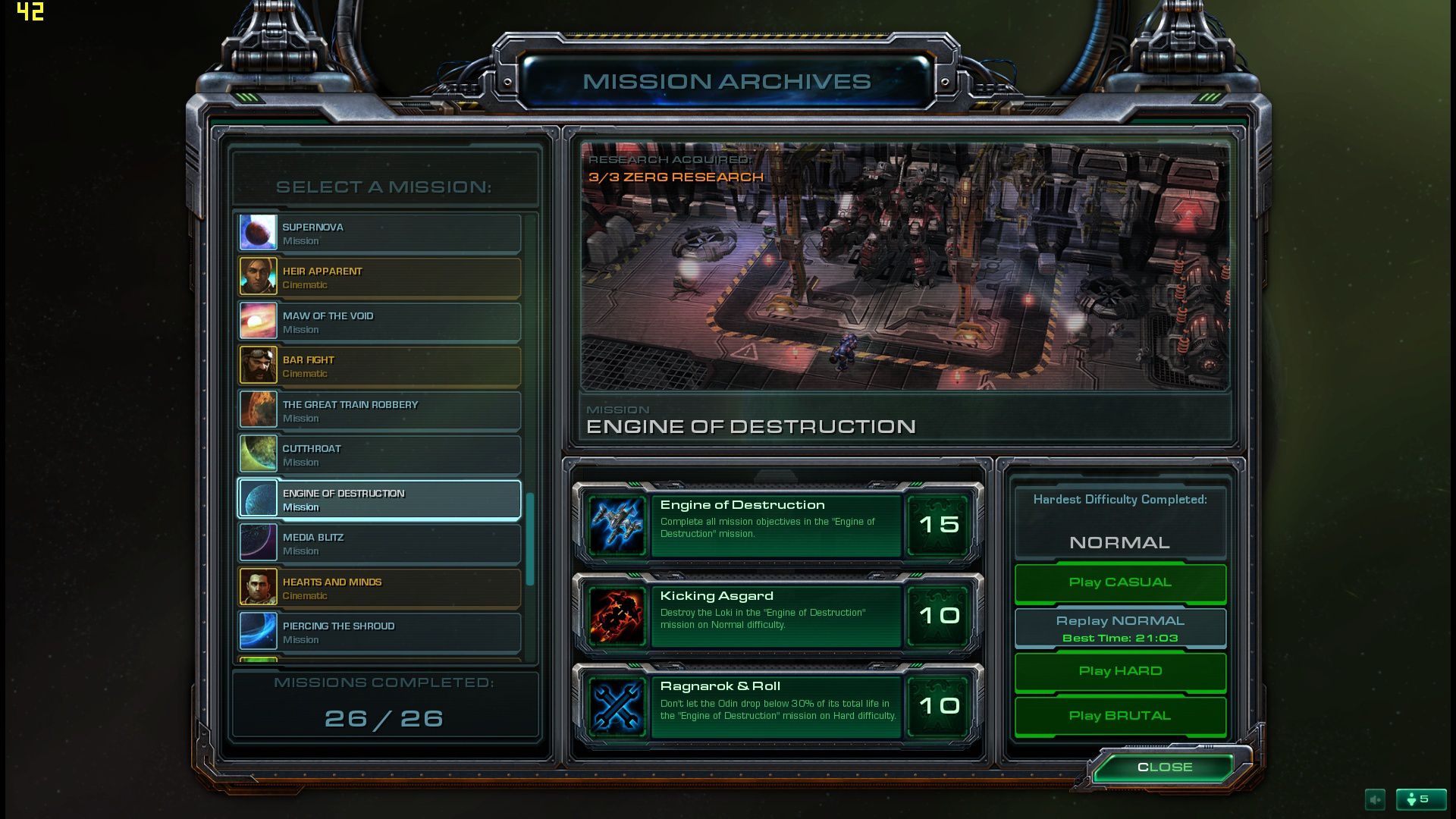 sc2 Engine of Destruction sc2