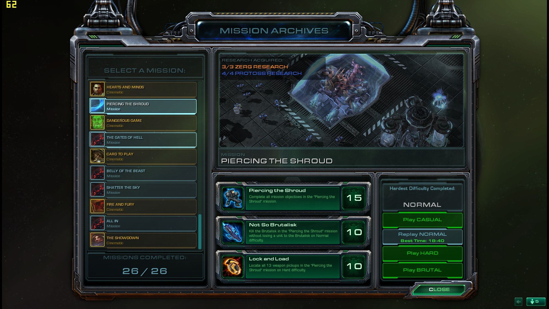 sc2 Piercing the Shroud sc2