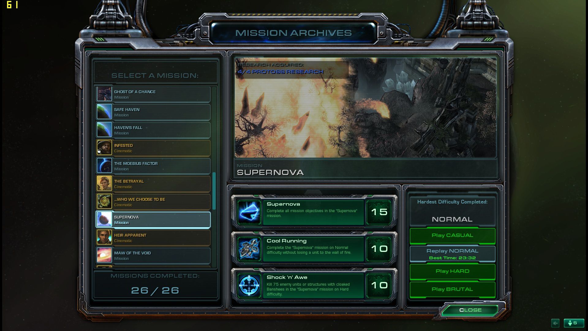 sc2 Supernova sc2