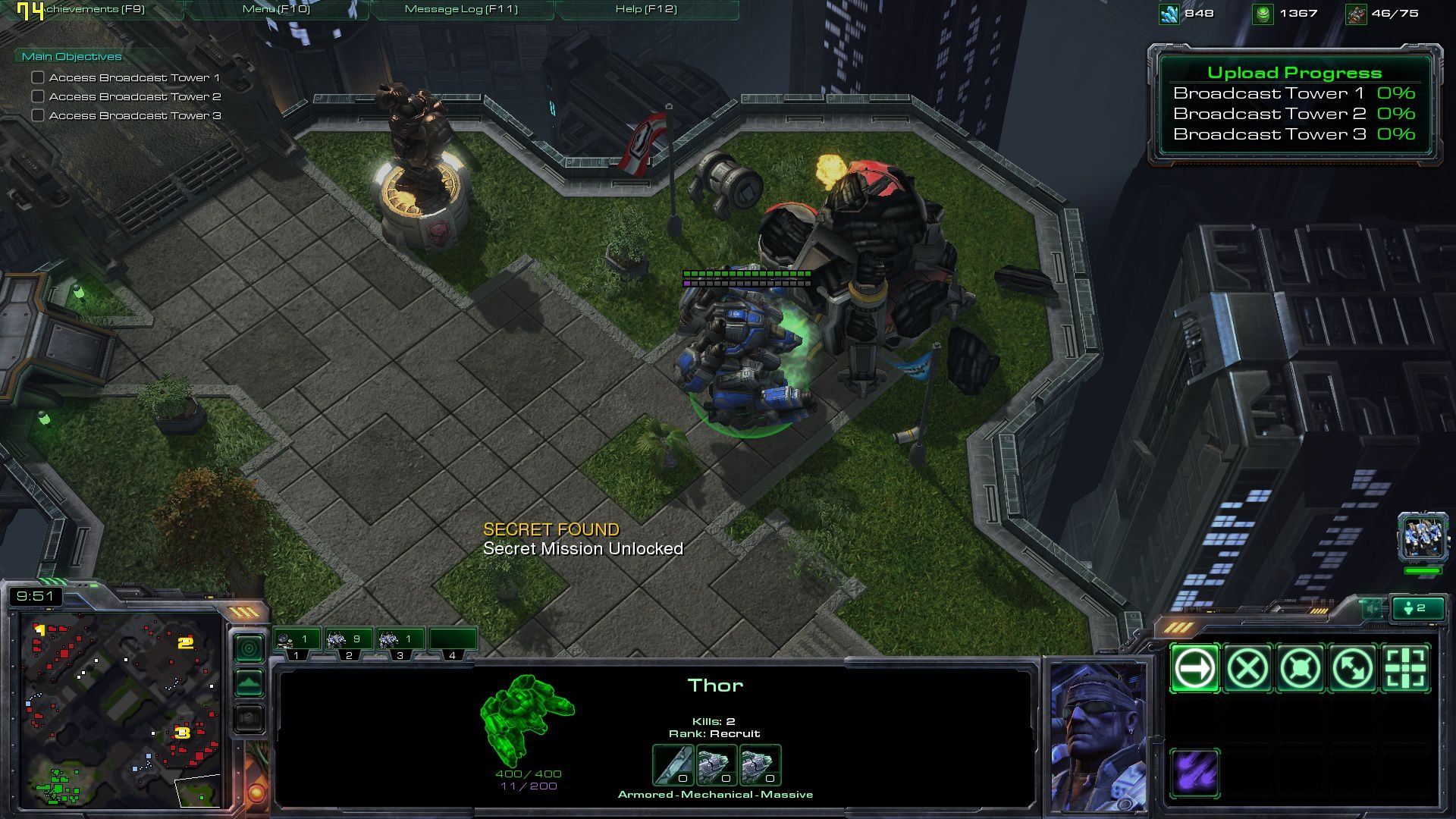 secret mission starcraft 2 sc2
