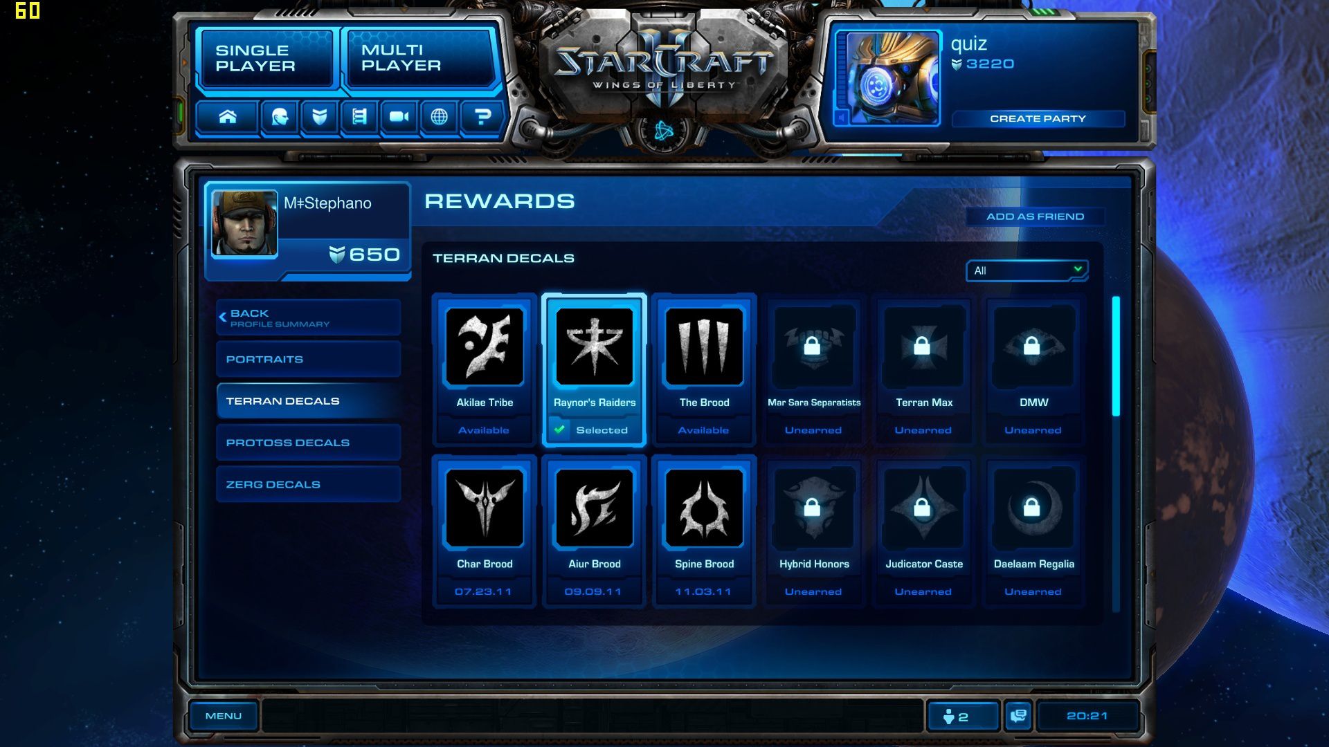 Terran decals sc2