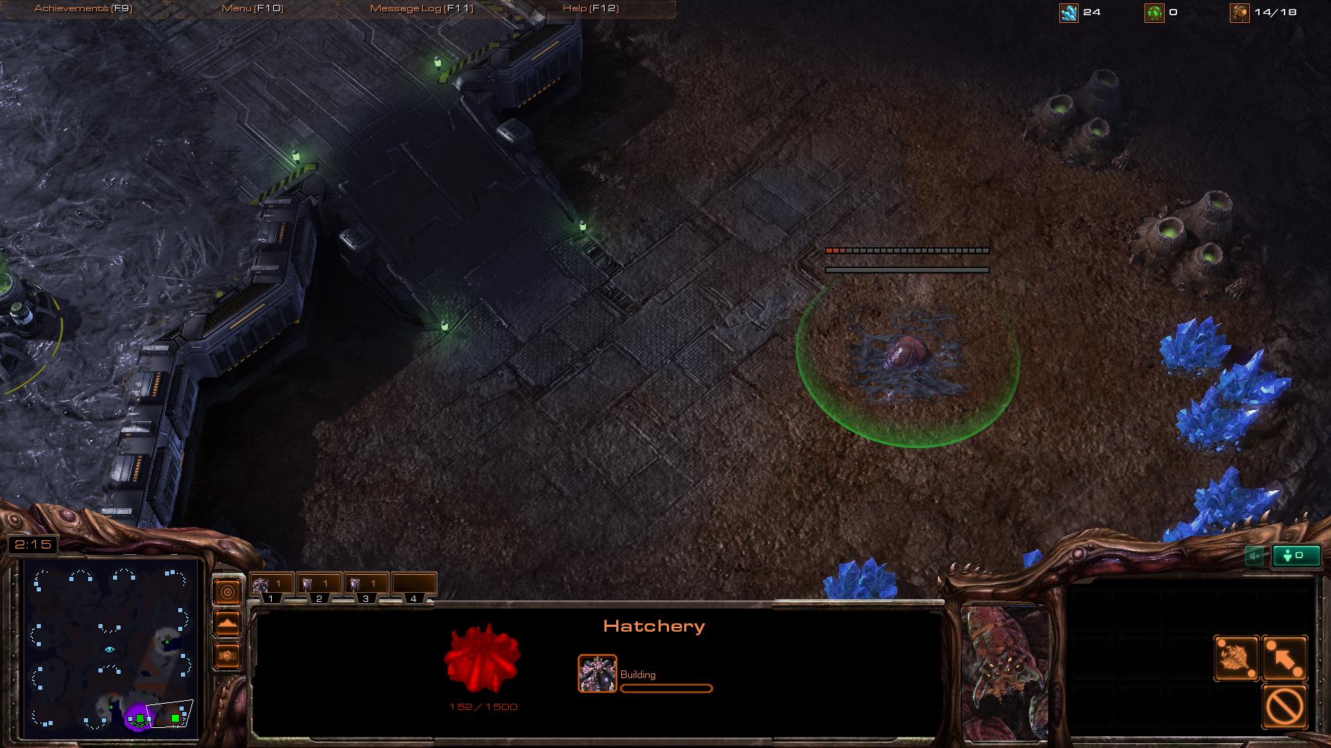zerg expand fast sc2