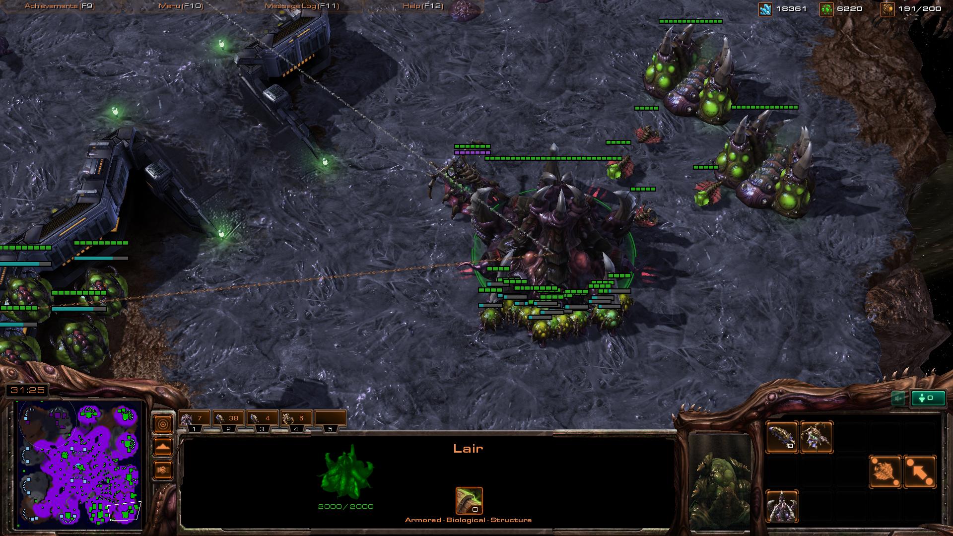 zerg lair sc2