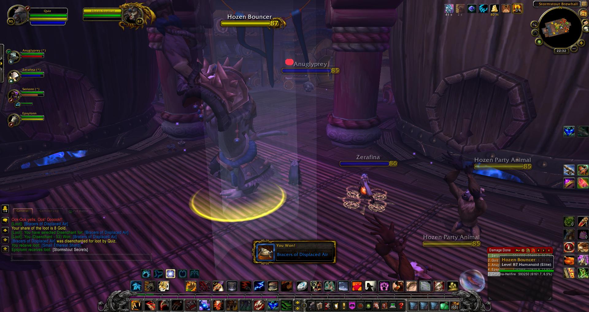 Hozen Bouncer wow