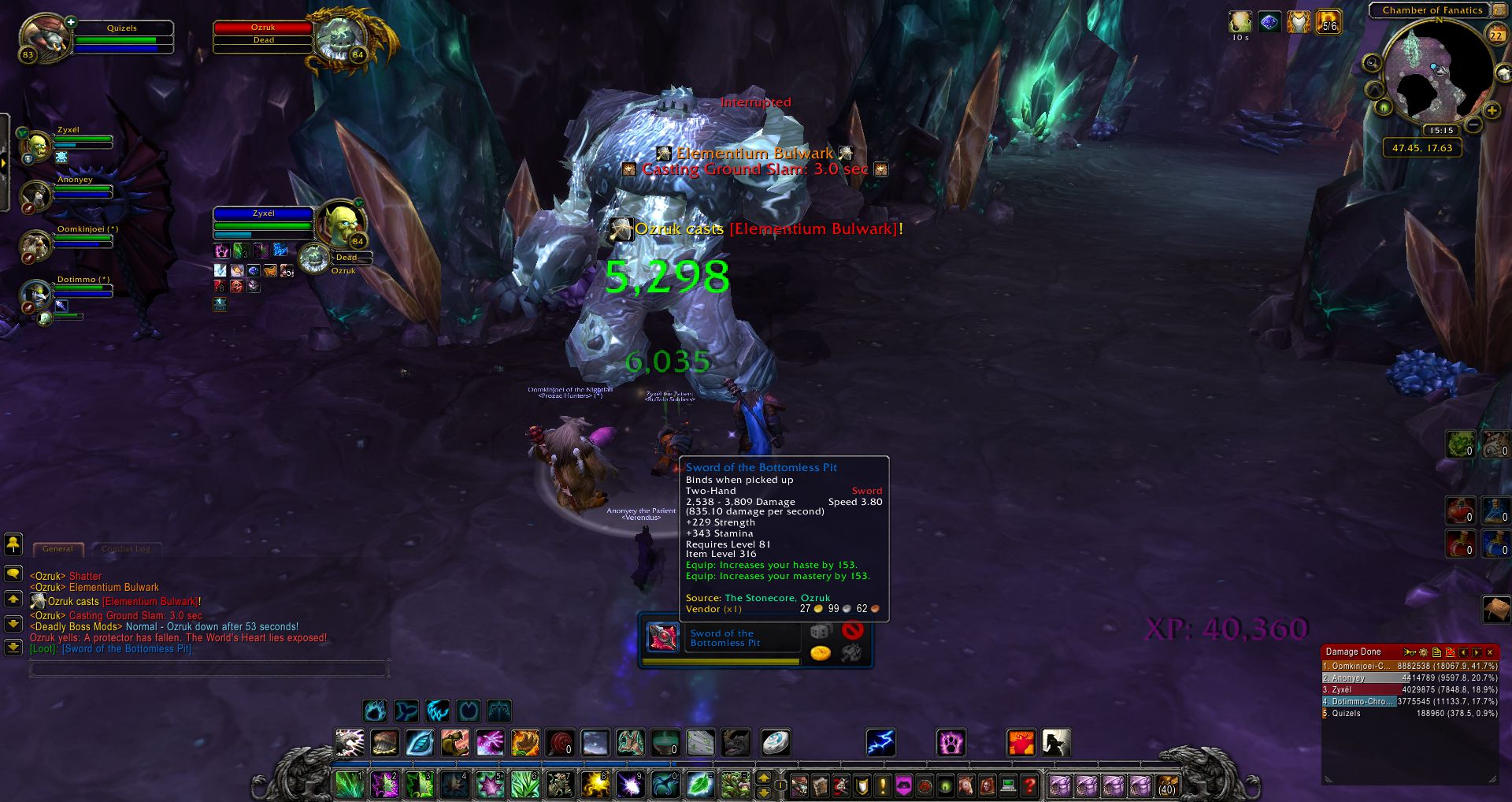 Ozruk wow