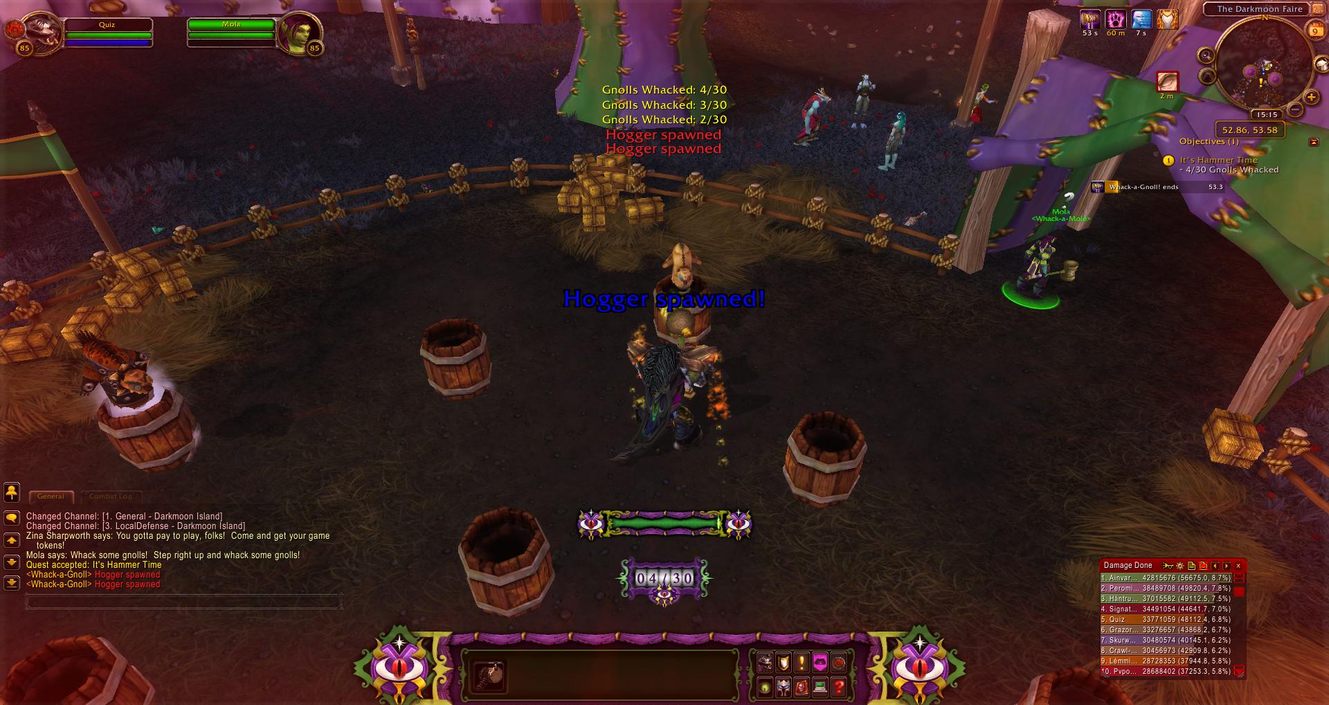 The Darkmoon Faire wow