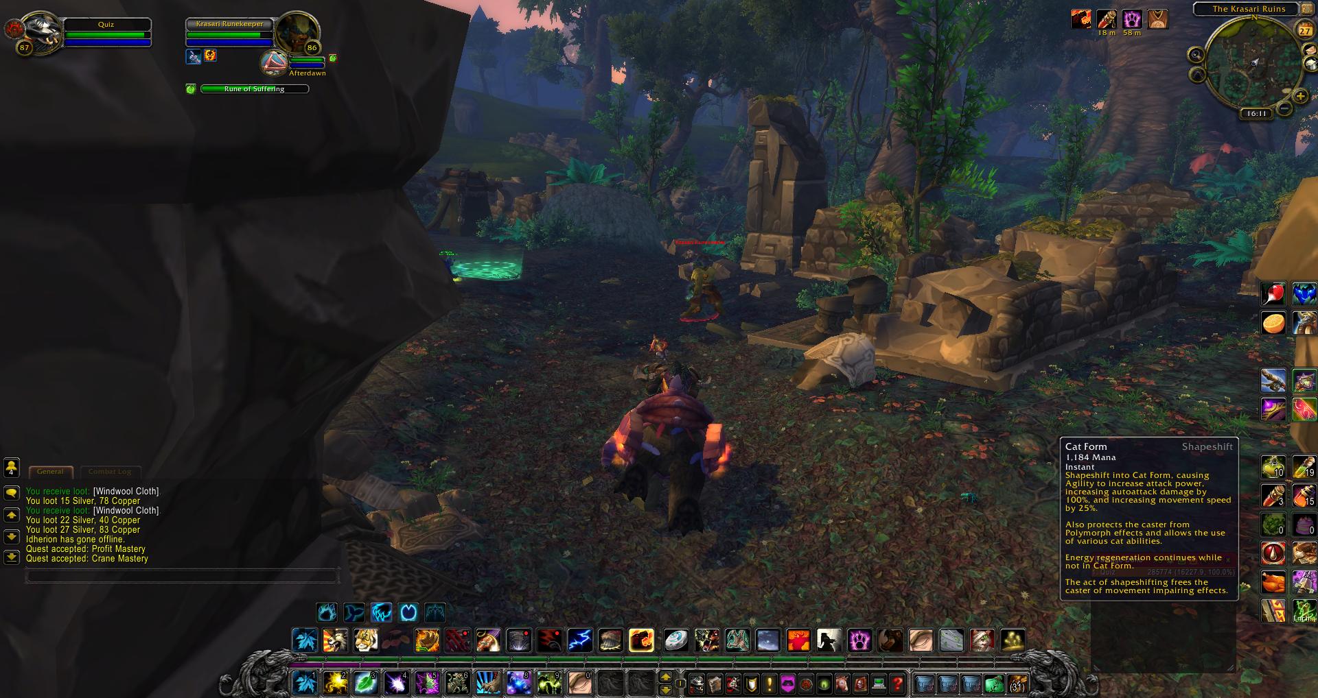 The Krasari Ruins wow