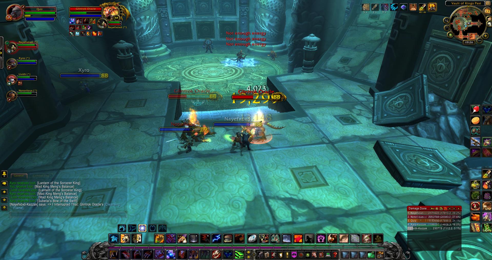 wow Glintrok Oracle wow