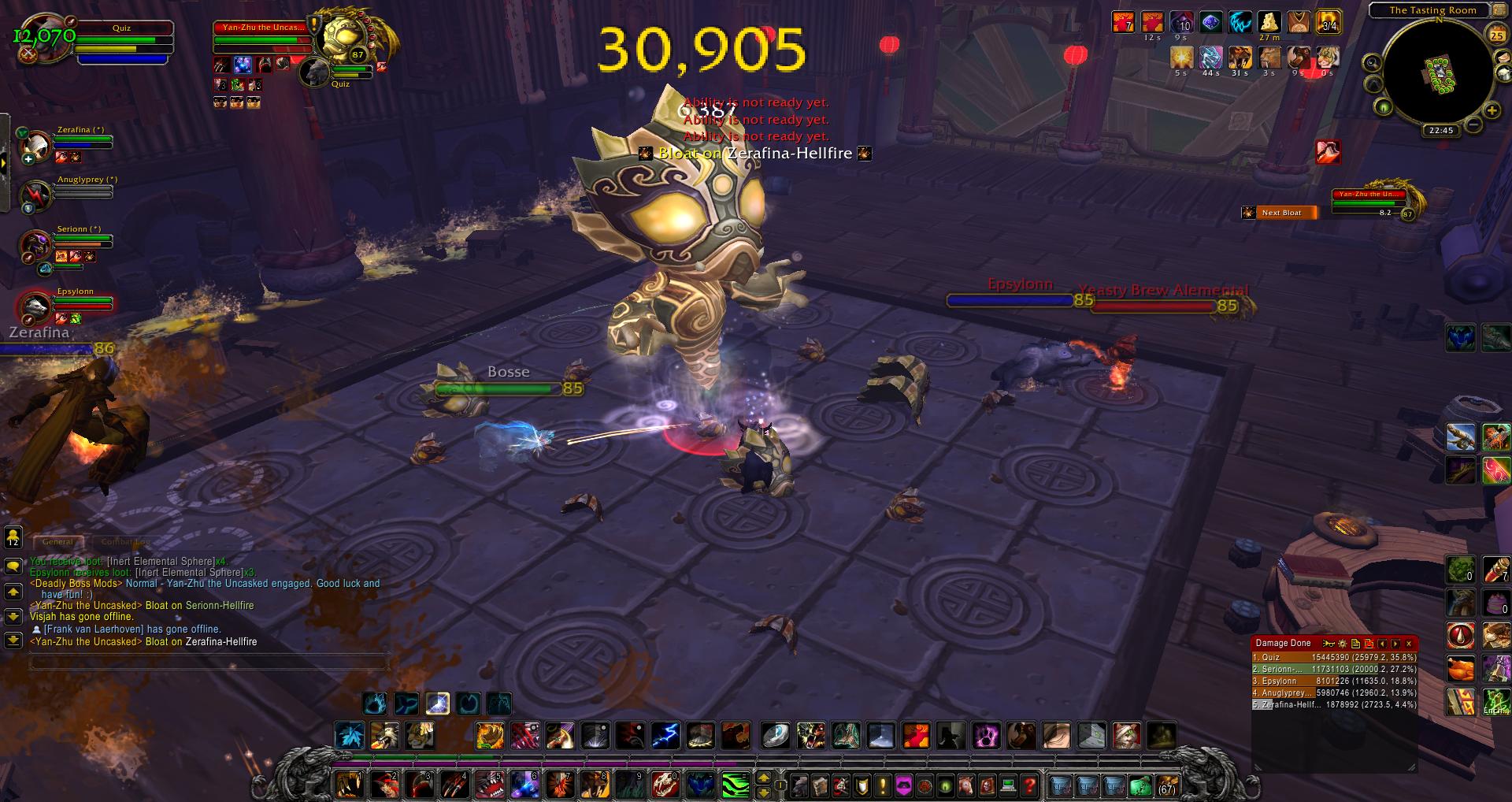 wow Yan Zhu the Uncasked wow