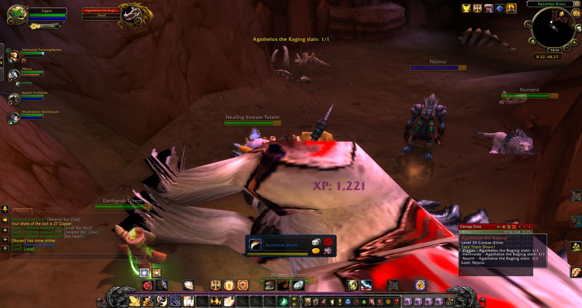 Agathelos the Raging wow