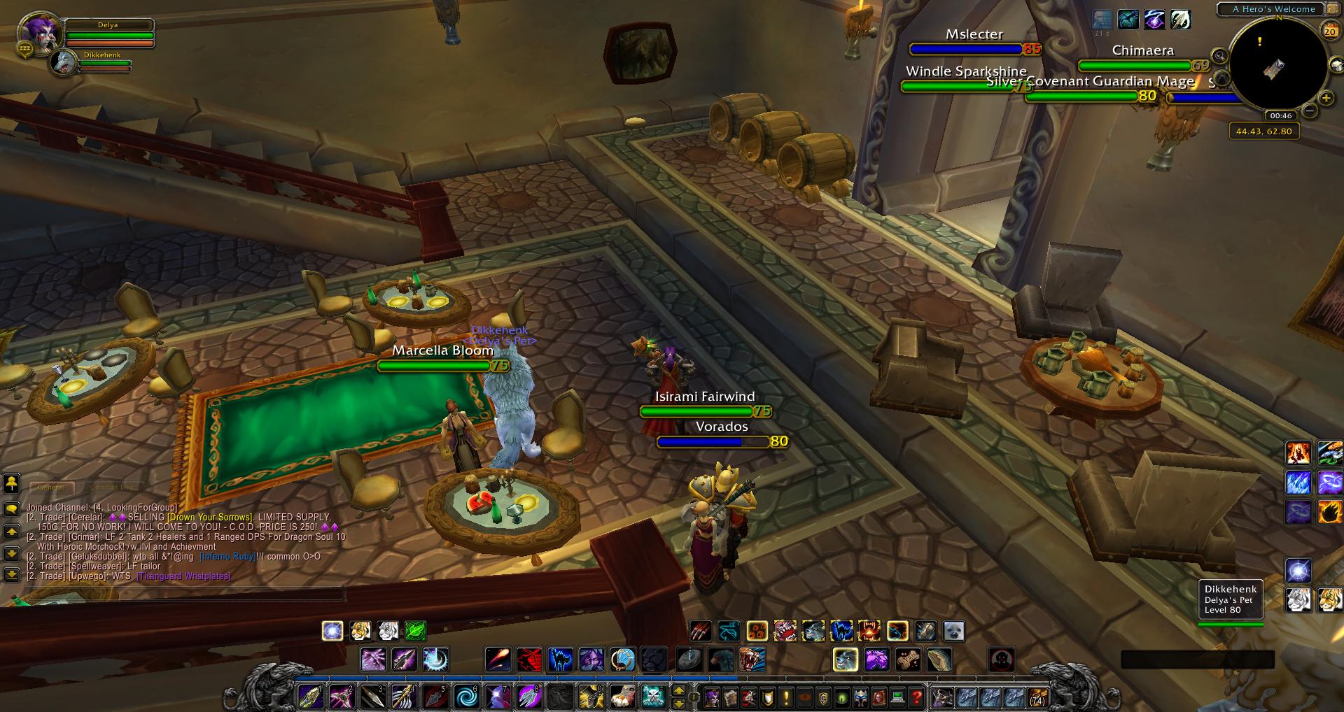 A Hero's Welcome Dalaran wow