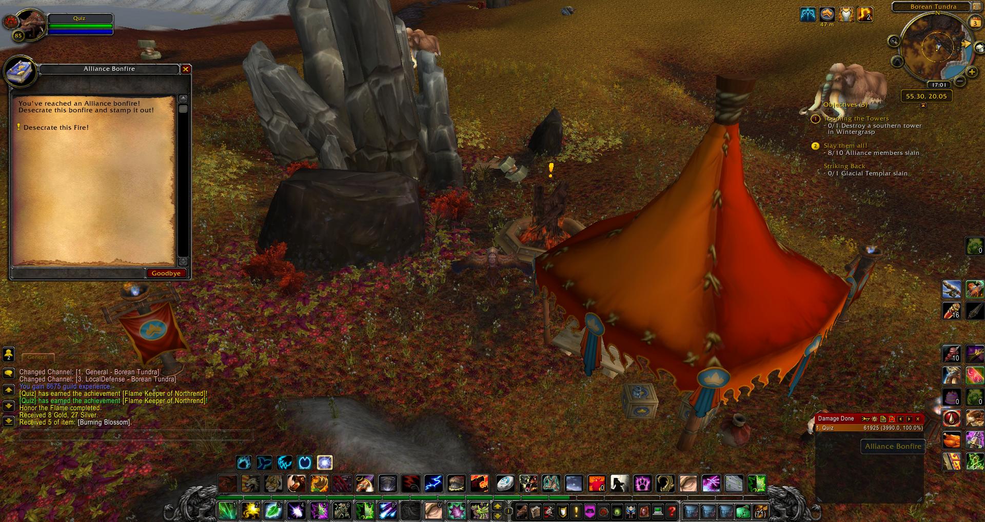 Alliance Bonfire wow