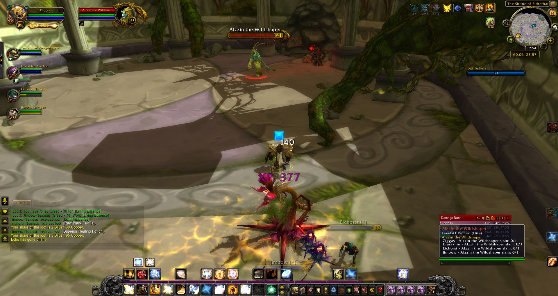 Alzzin the Wildshaper wow