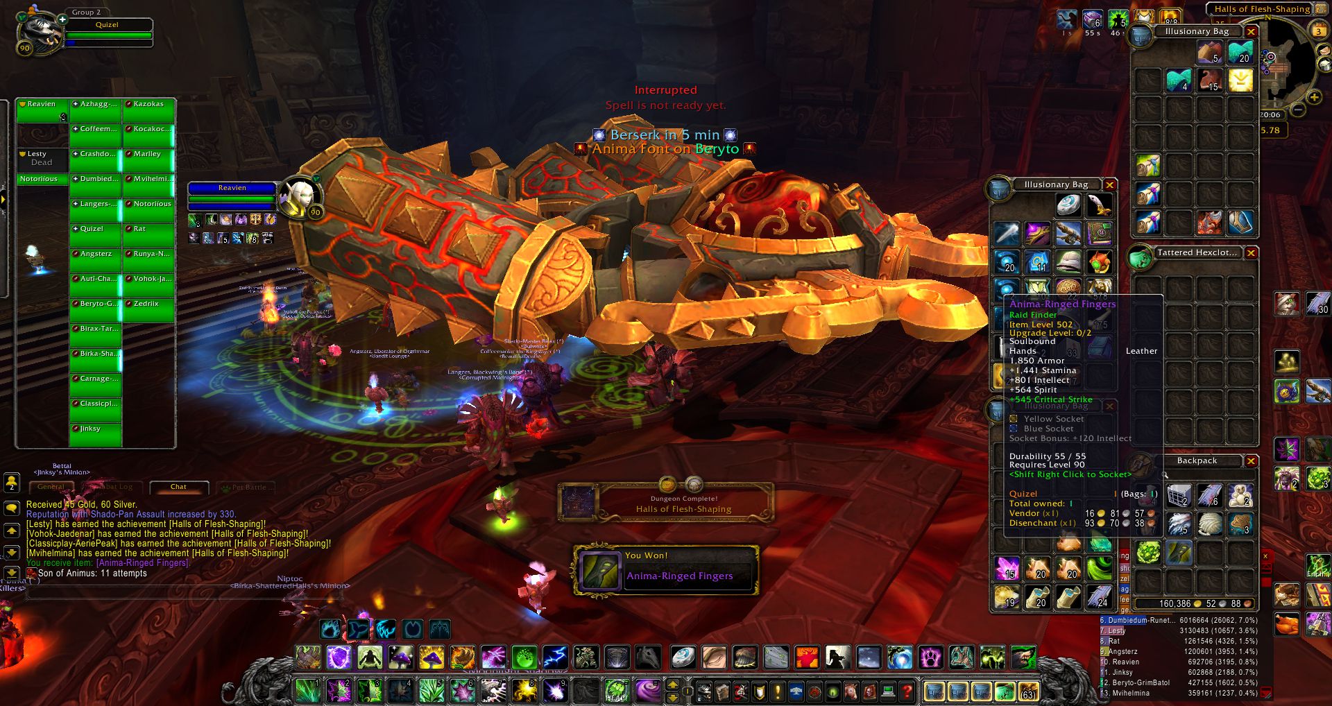 Anima Ringed Fingers wow