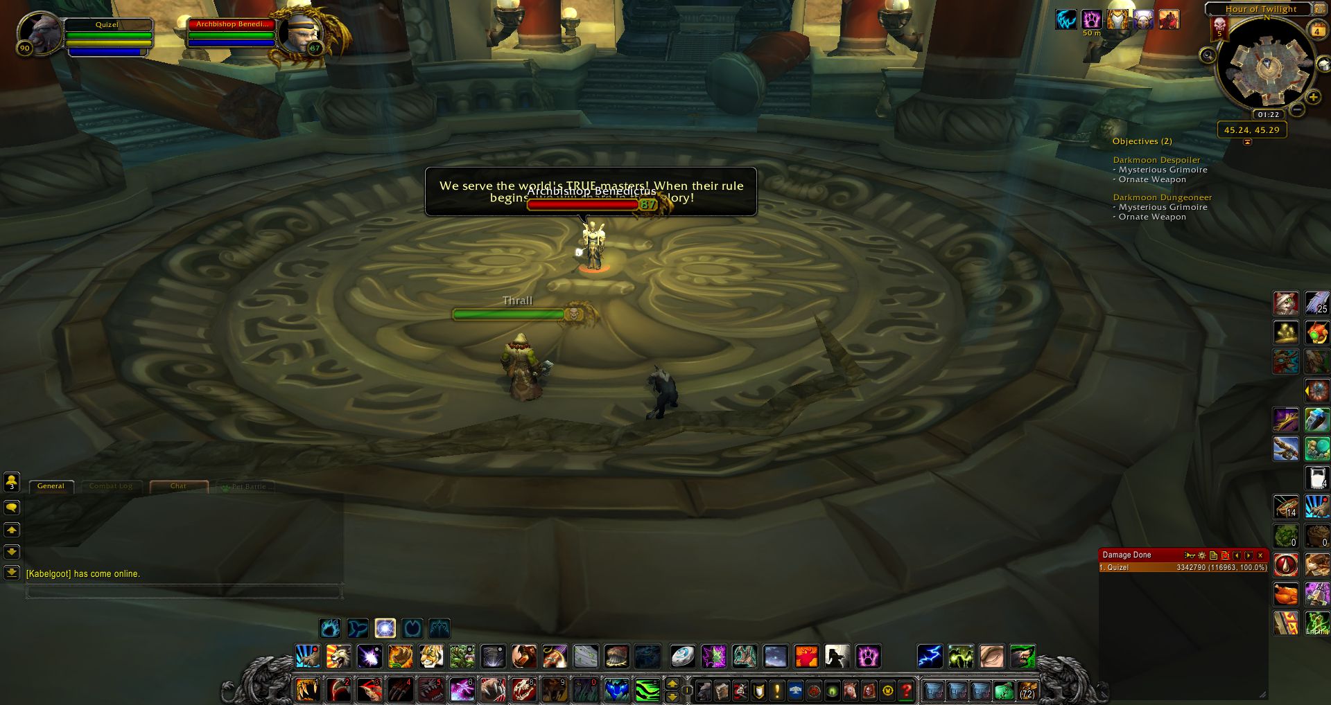 Archbishop Benedictus wow
