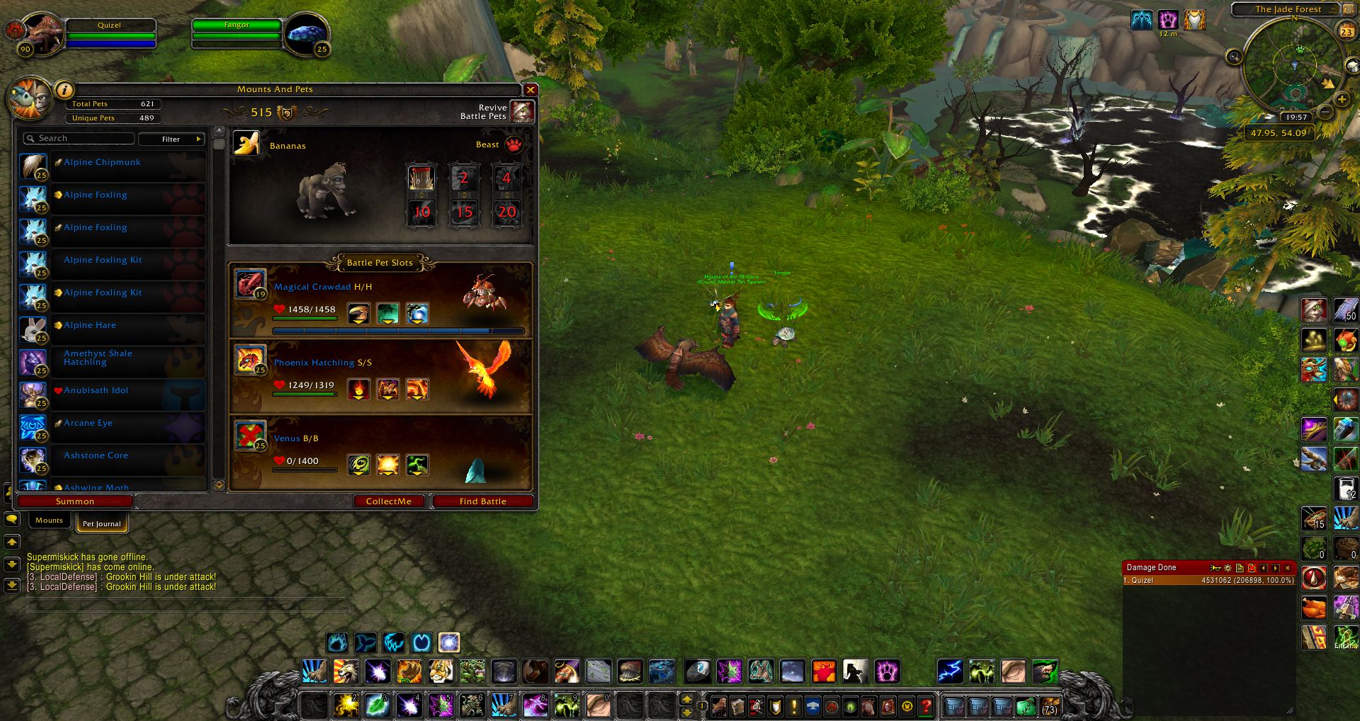 Bananas Pet WoW wow
