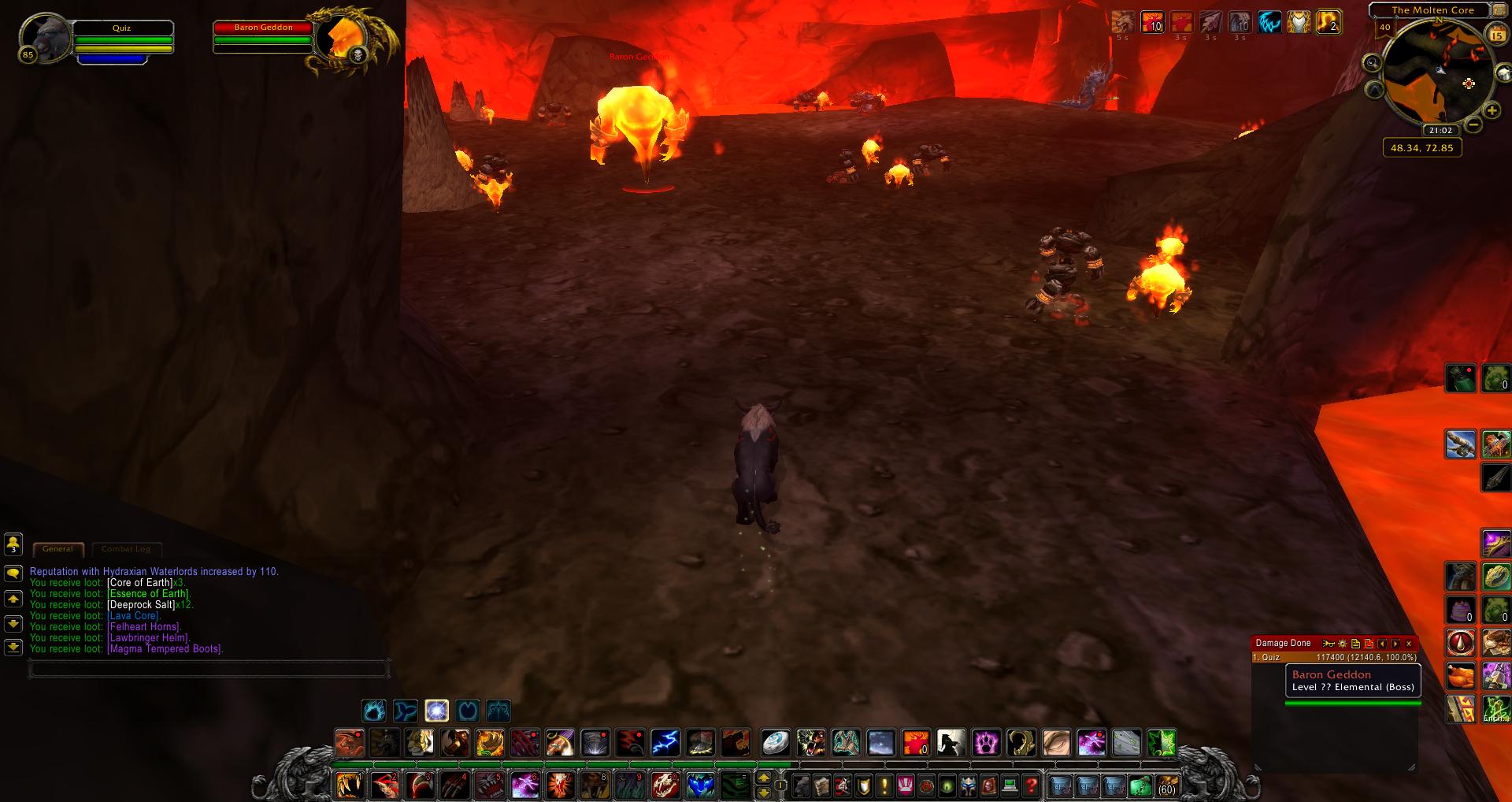 Baron Geddon wow wow