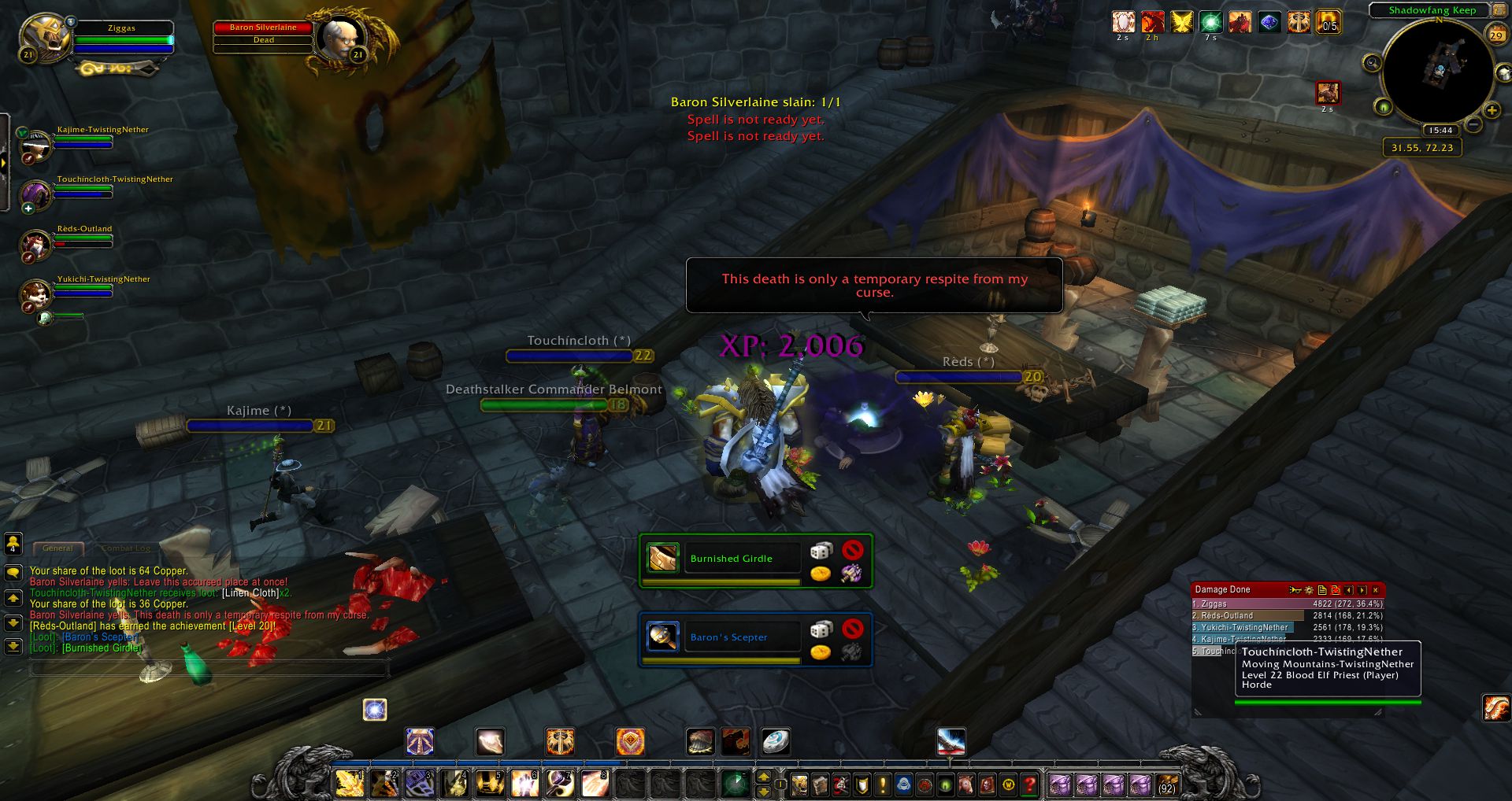 Baron Silverlaine wow