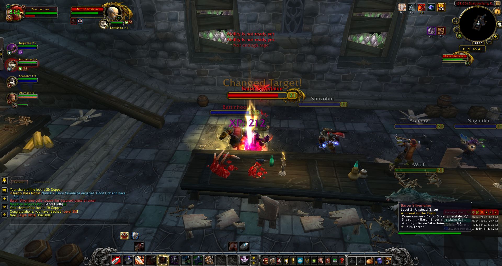 Baron Silverlaine wow wow