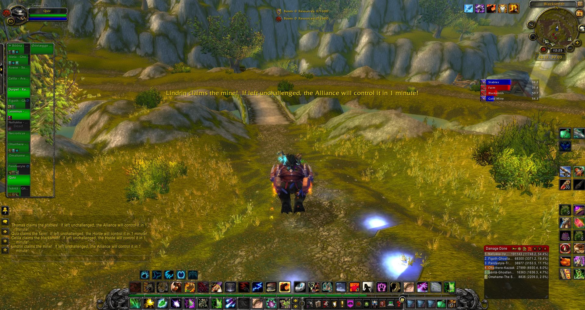 Blacksmith Arathi Basin wow