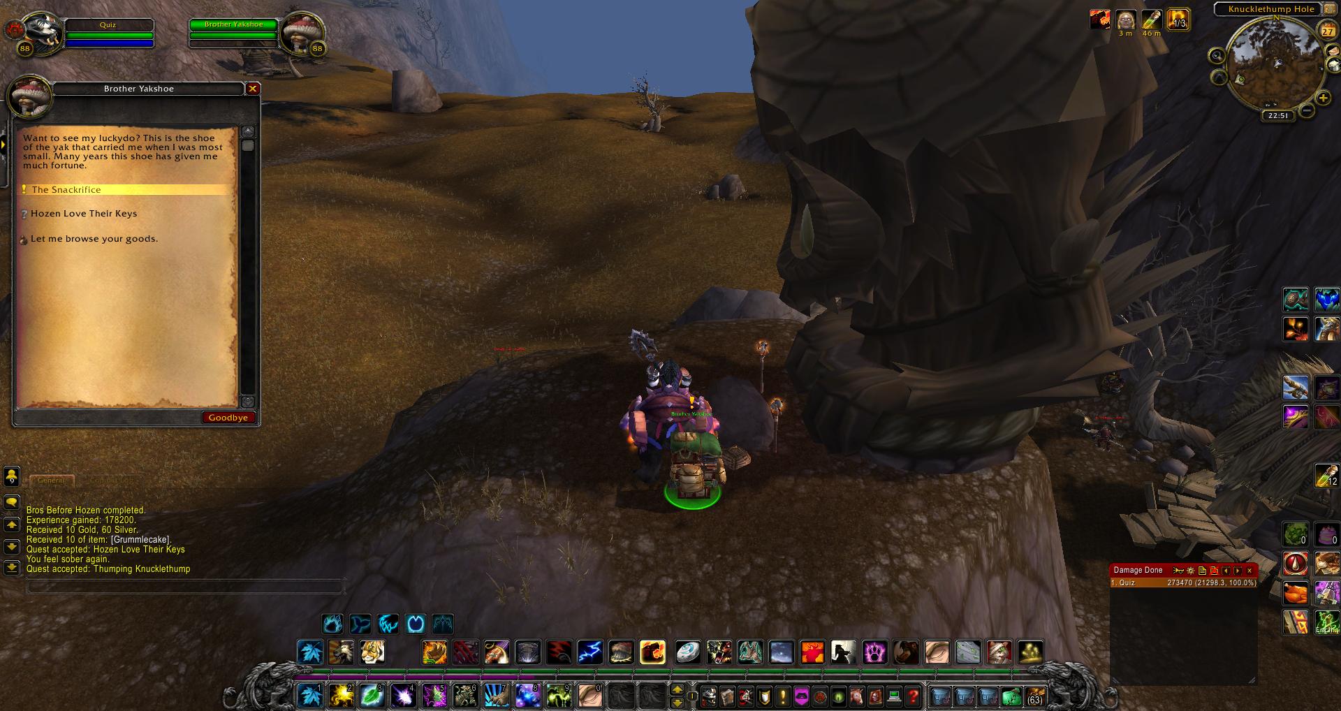 Brother Yakshoe wow