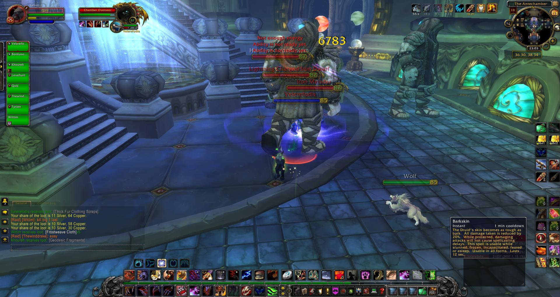 Chamber Overseer wow wow