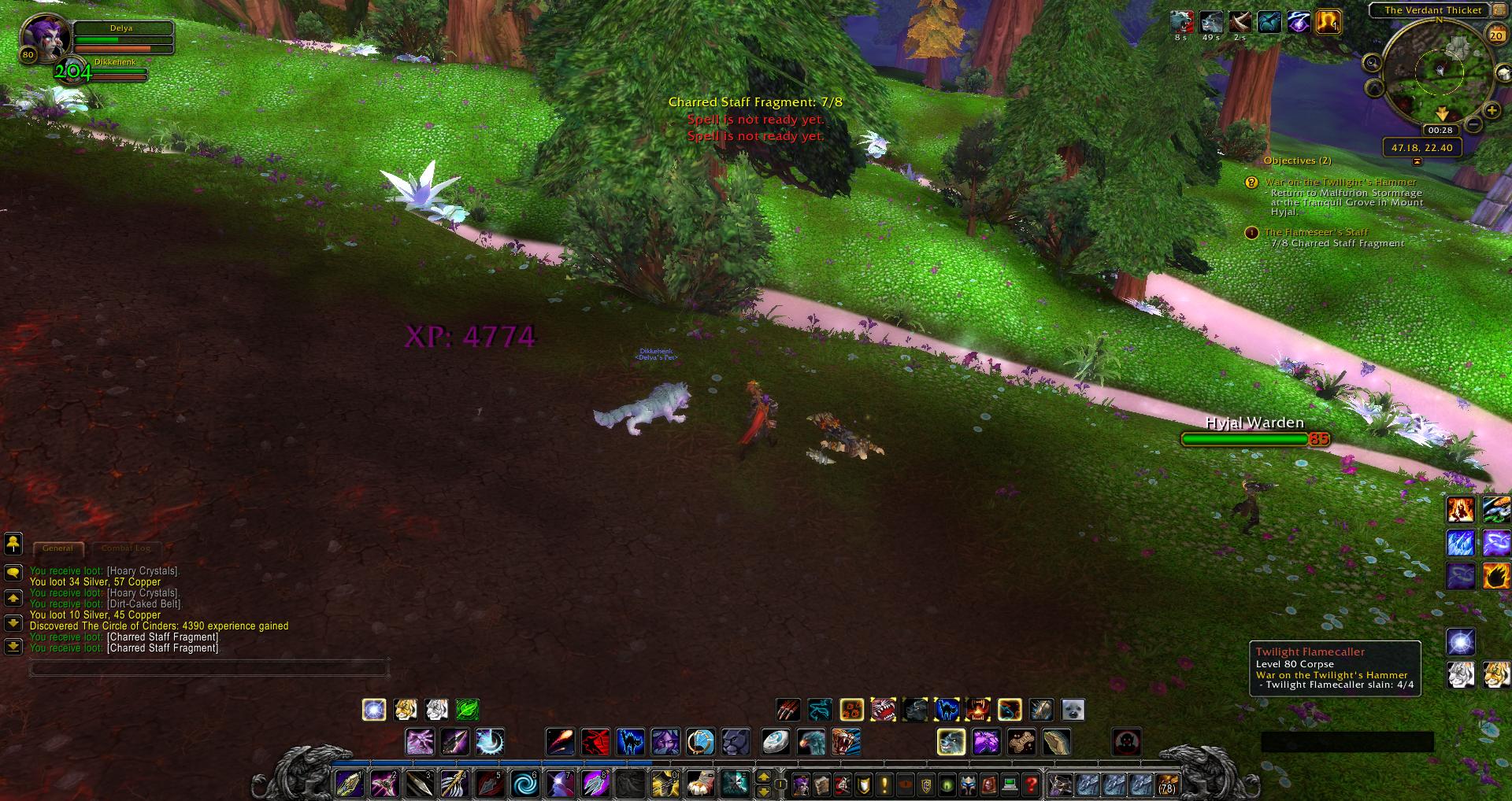 Charred Staff fragment wow
