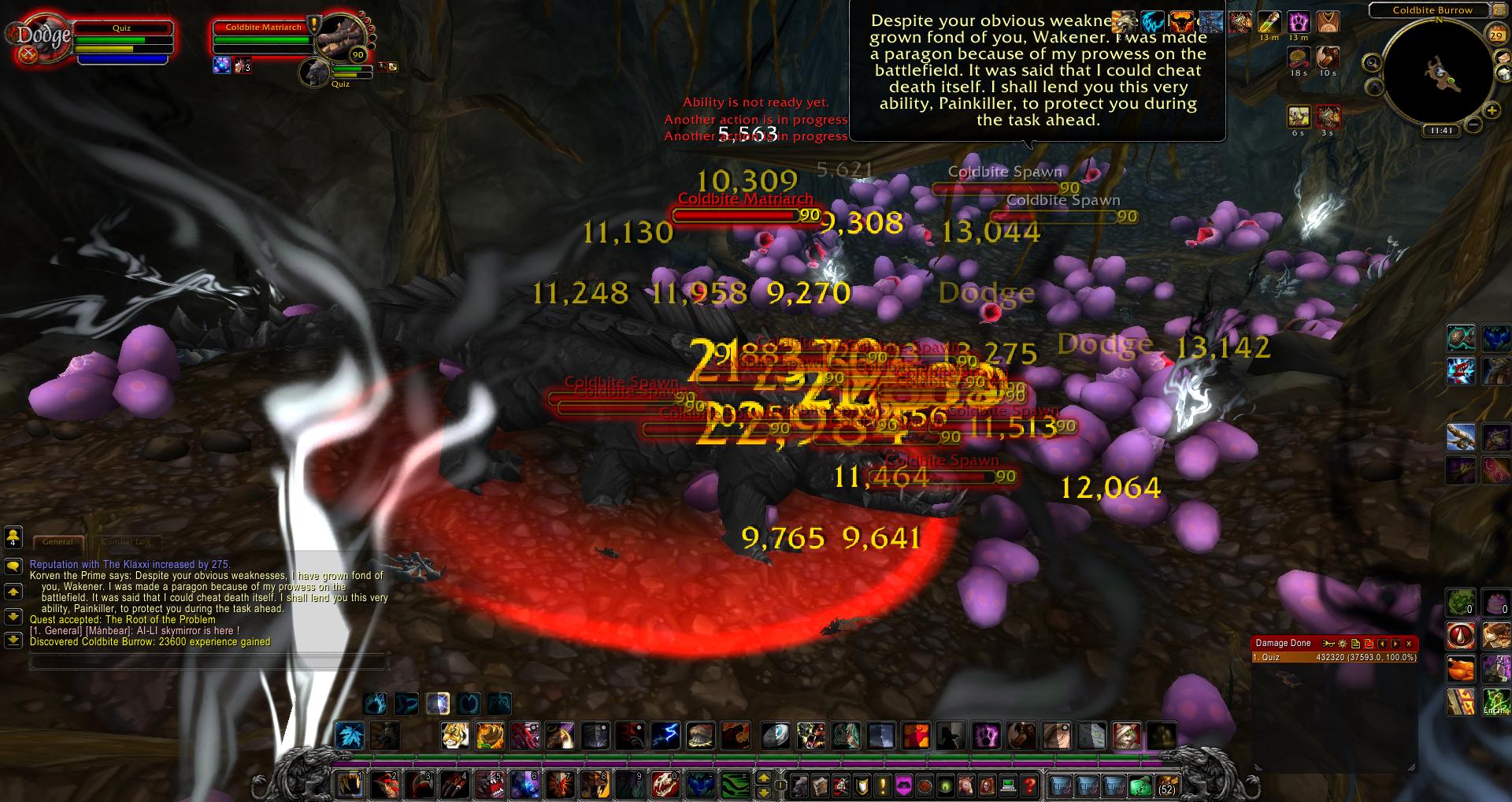 Coldbite Burrow wow