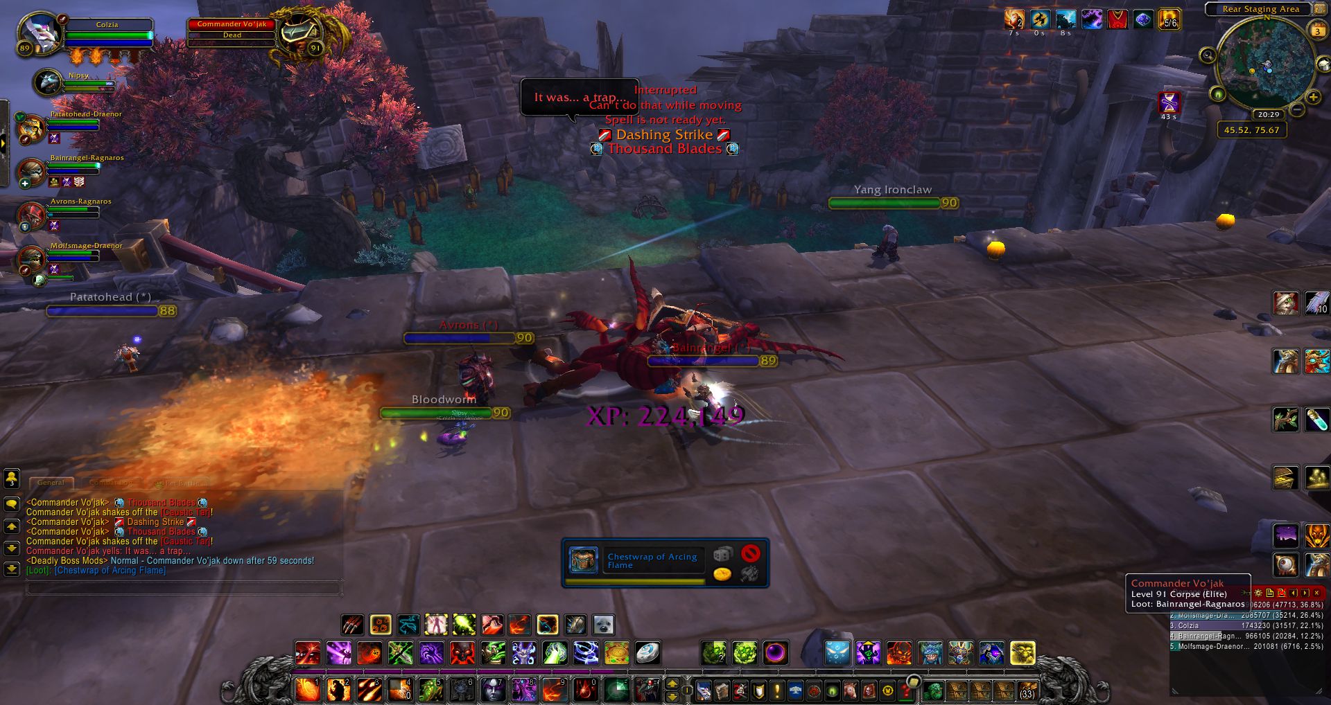 Commander Vo'jak wow
