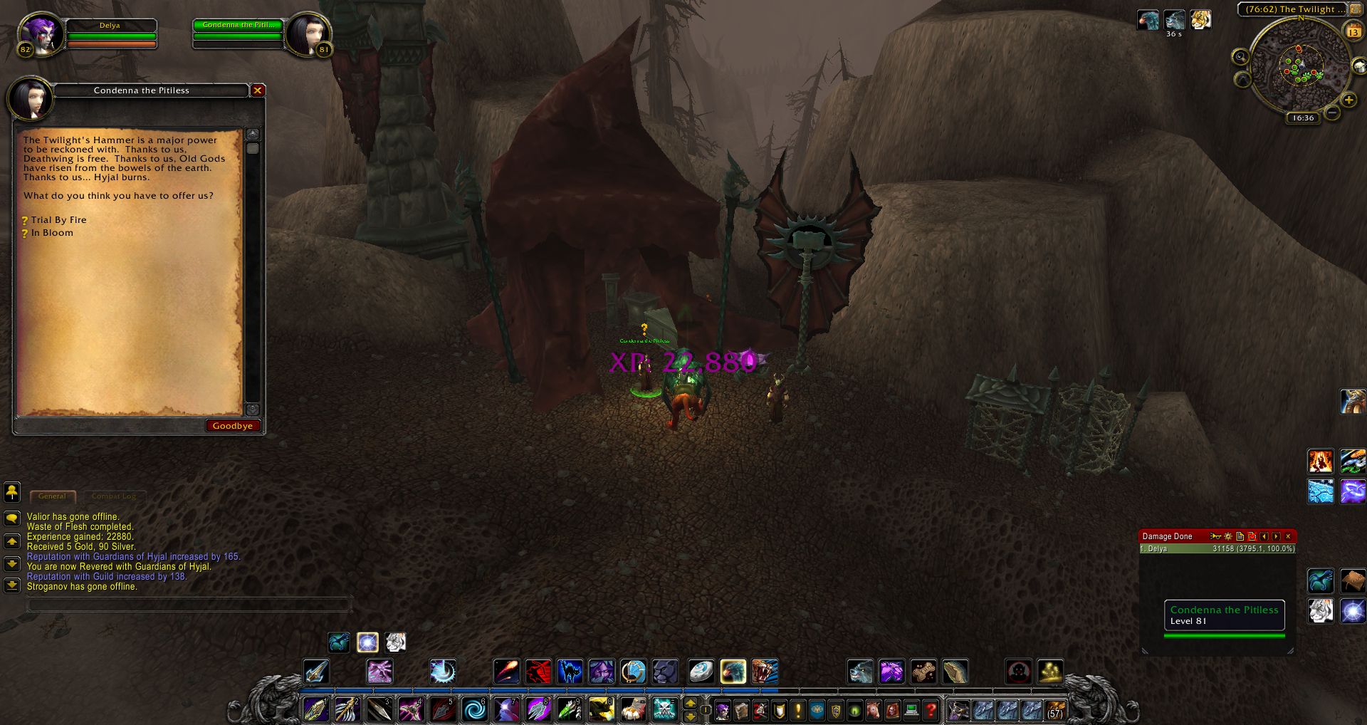 Condenna the Pitiless wow