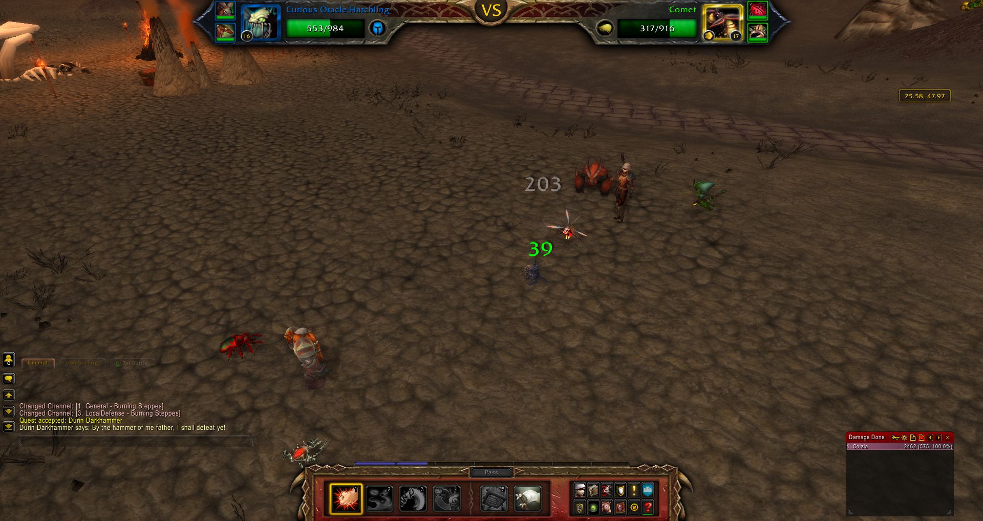 Curious Oracle Hatchling Pet wow