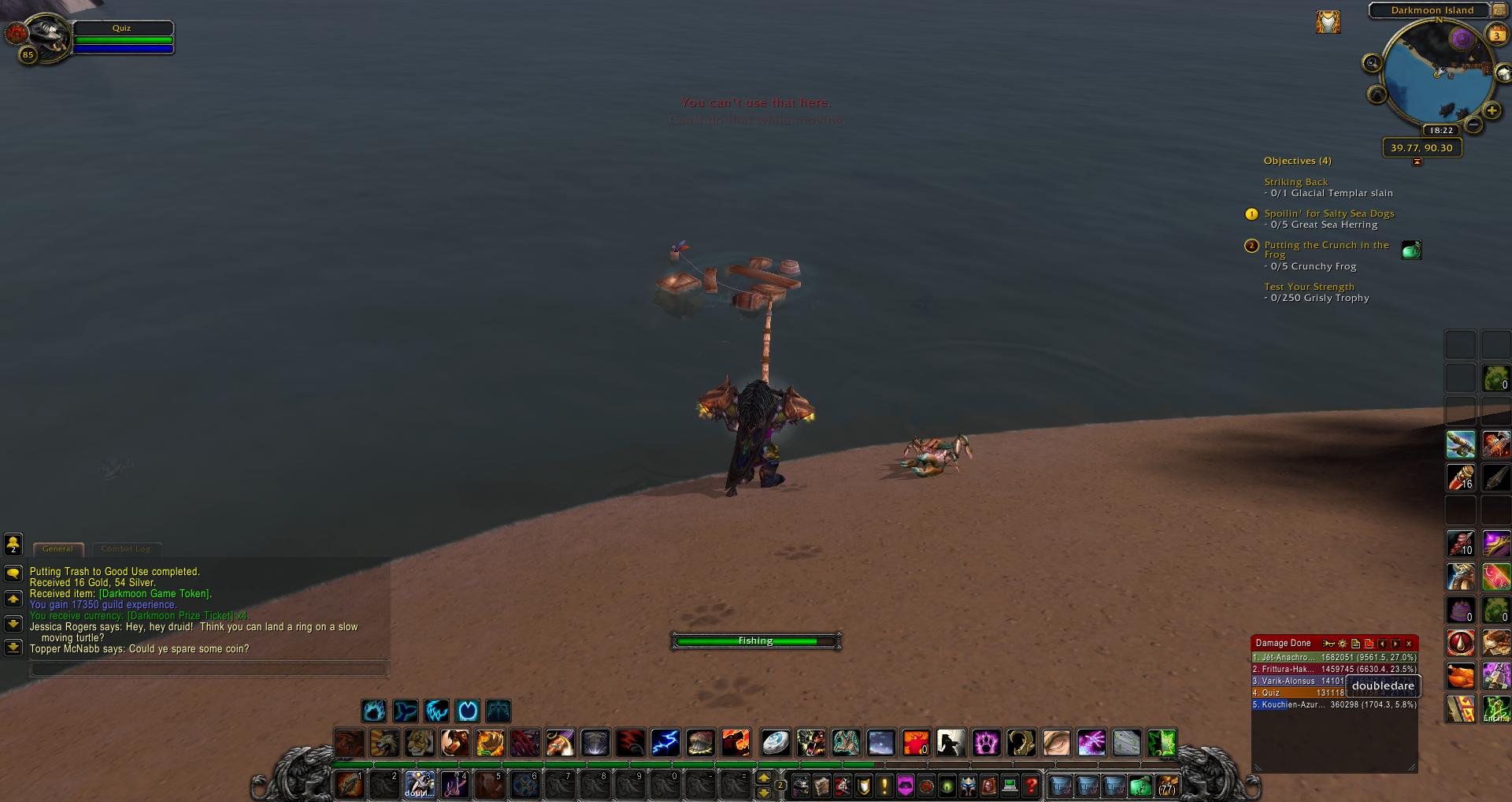 Darmoon Island fishing wow