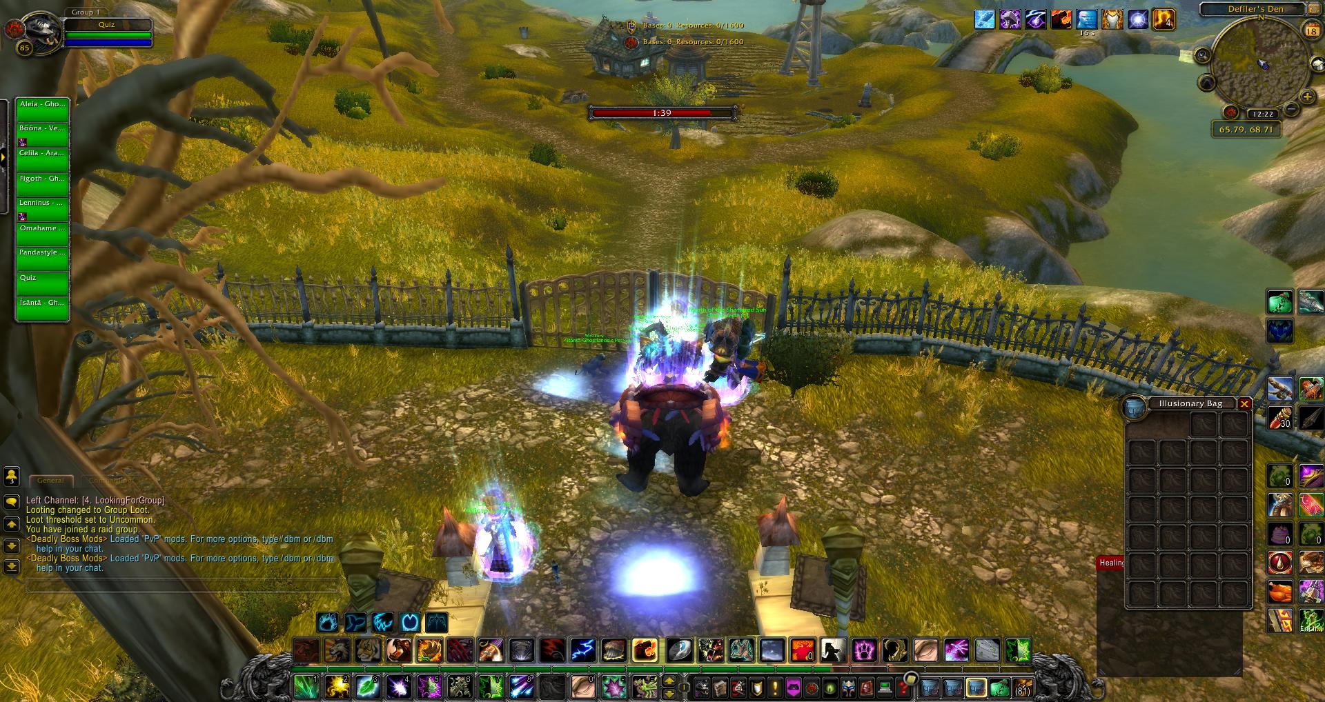 Defiler's Den Arathi Basin wow