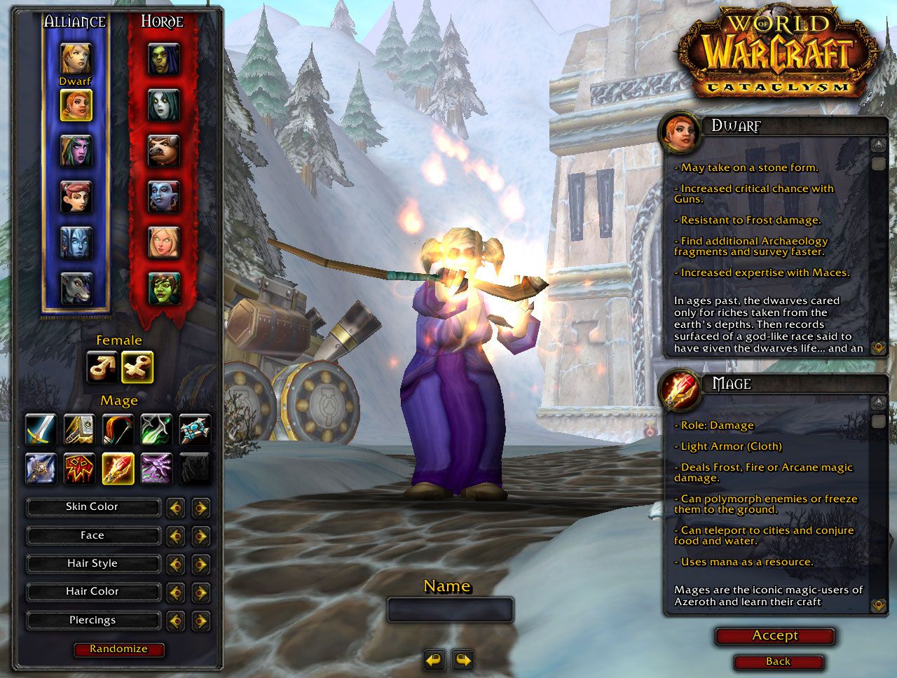Dwarf Mage wow