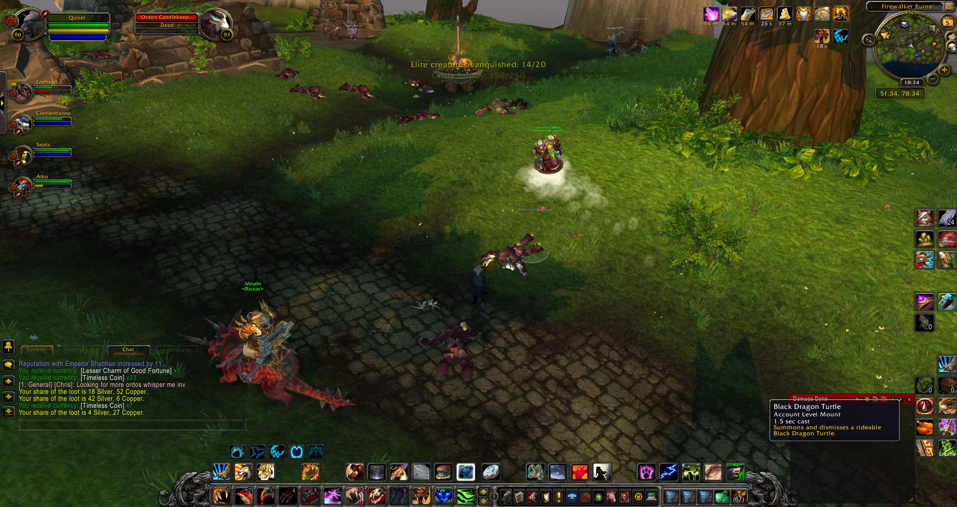 Elite Creatures Vanquished wow