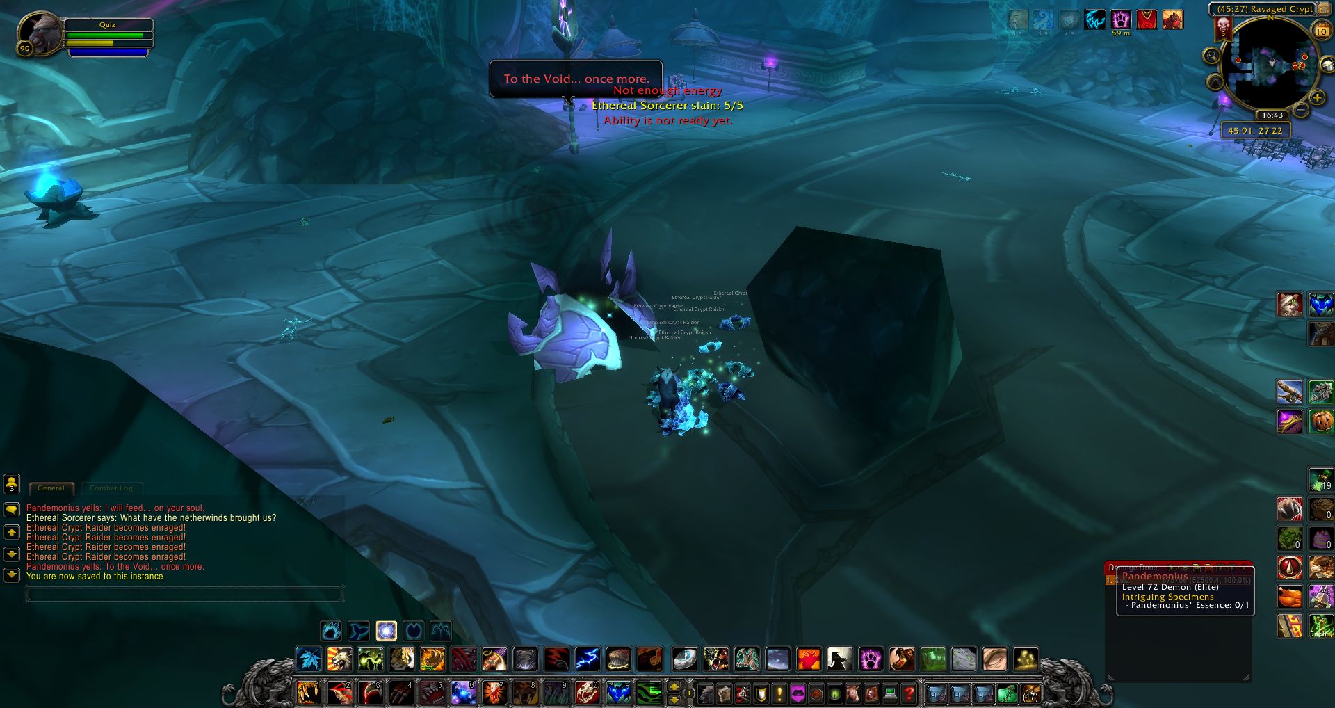 Ethereal Sorcerer slain wow