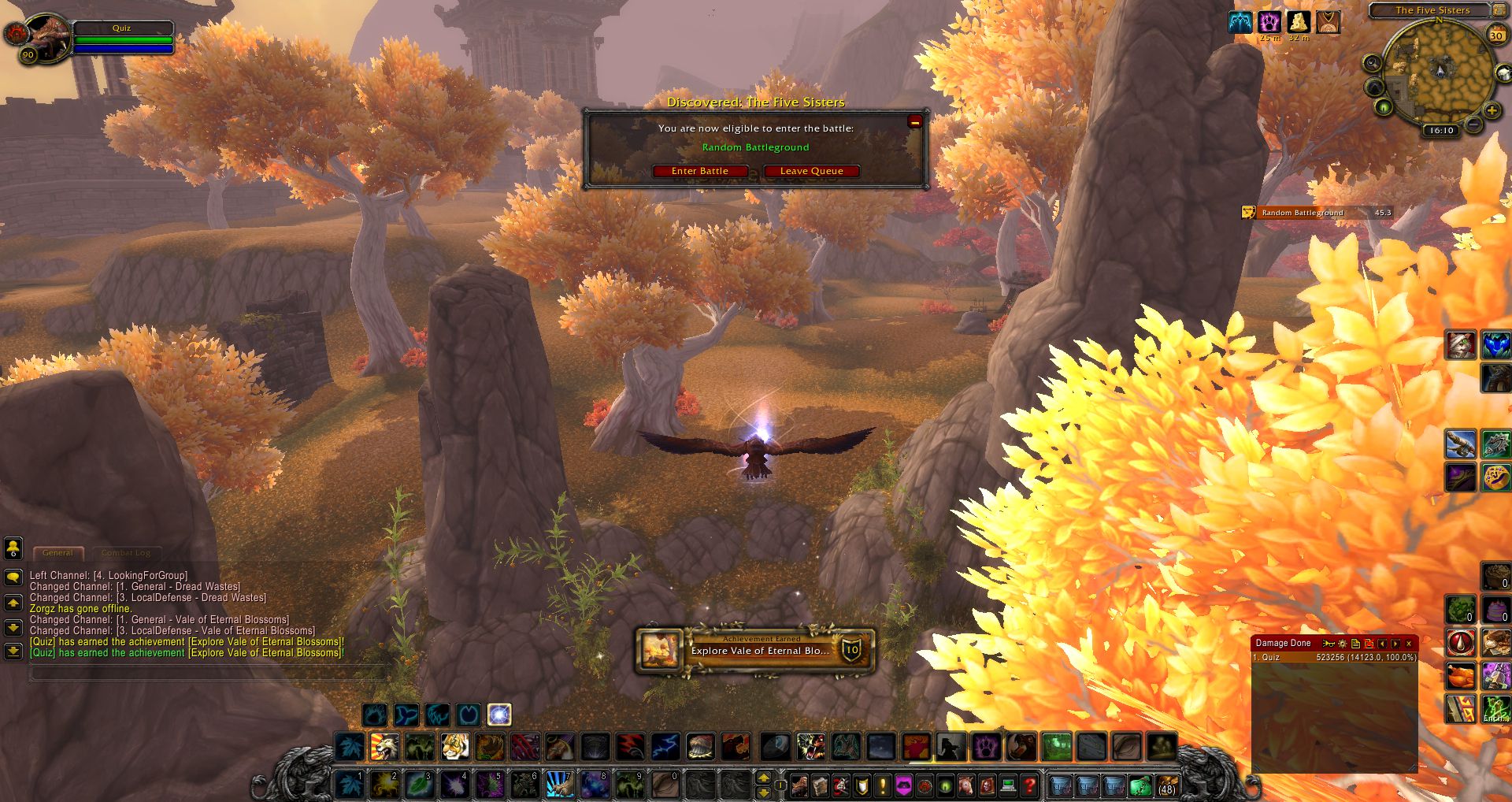 Explore Vale of Eternal Blossoms wow screenshot Gamingcfg