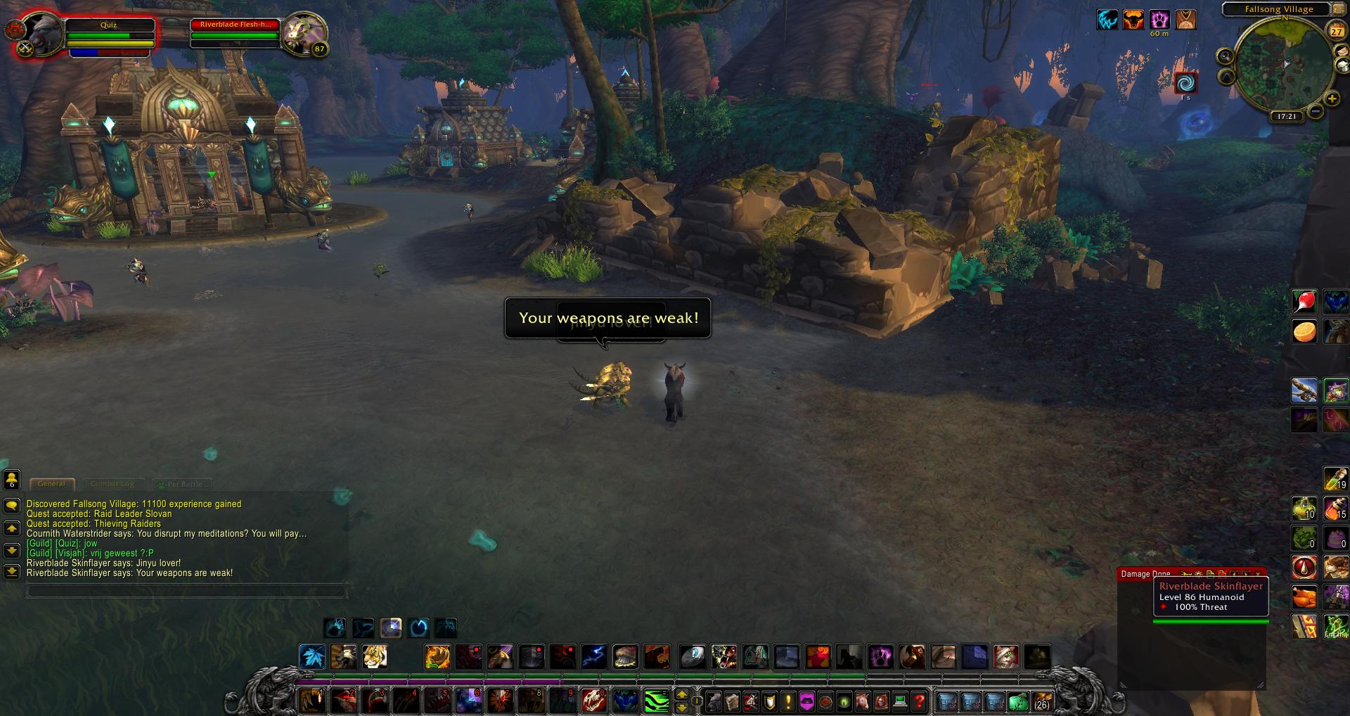 Fallsong Village wow