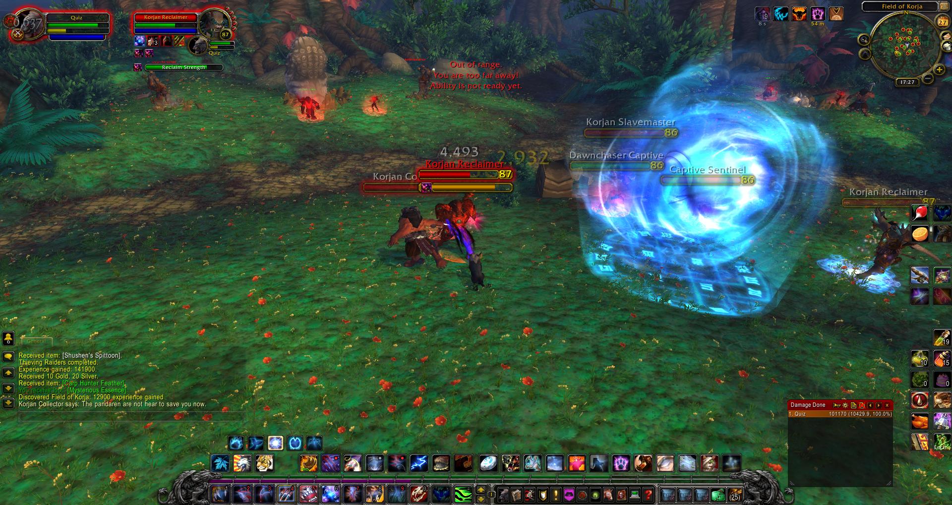 Field of Korja wow wow