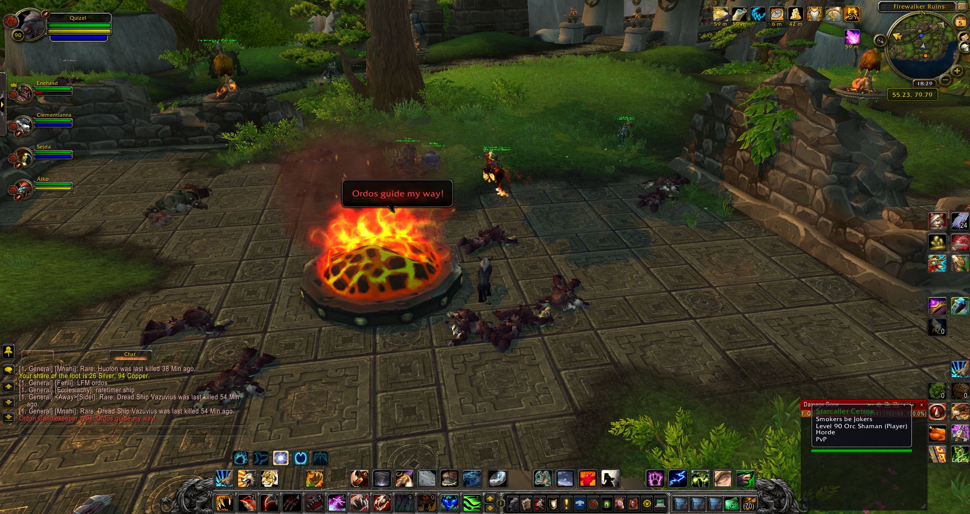 Firewalker Ruins wow