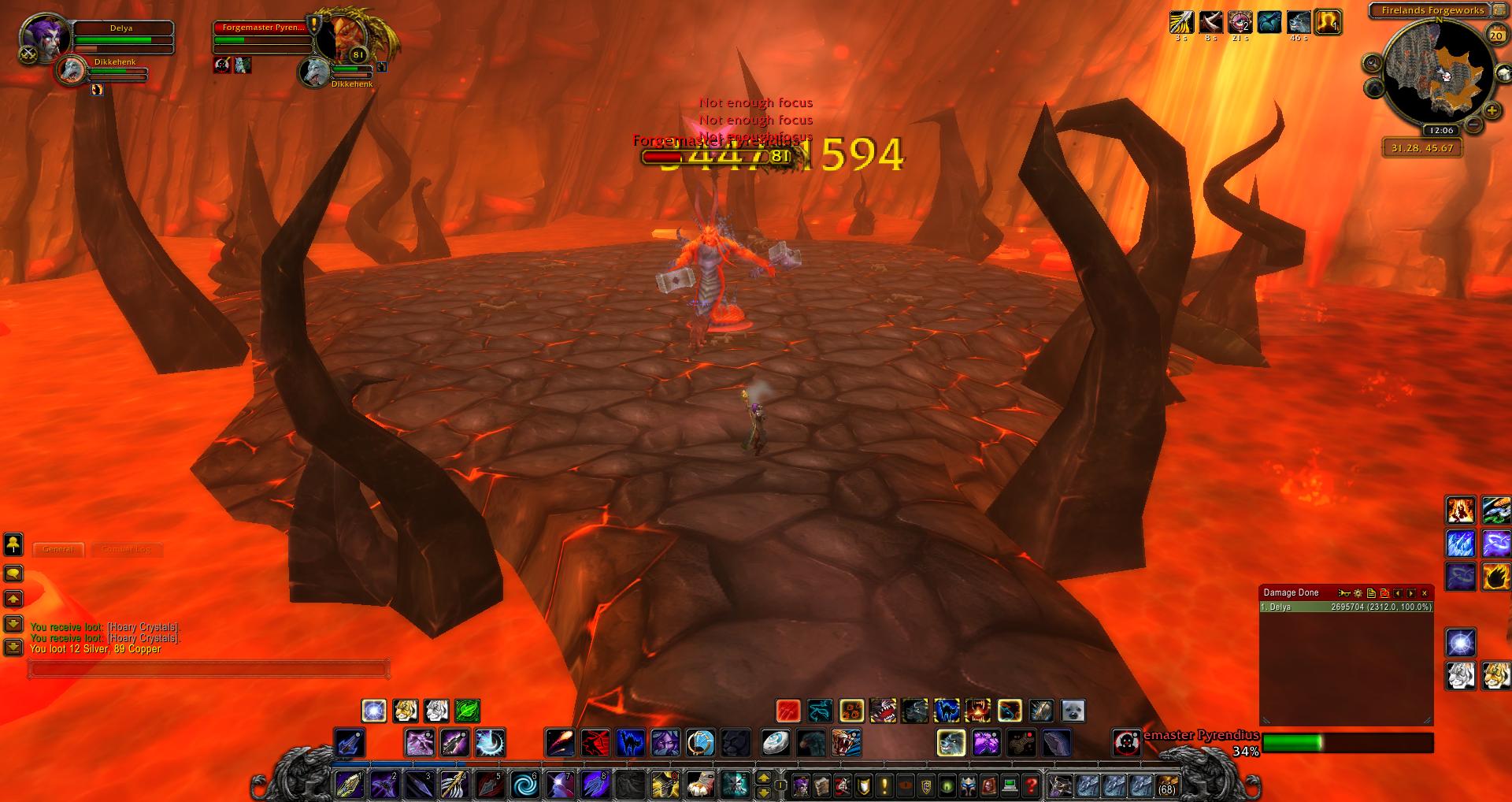 Forgemaster Pyrendius Mount Hyjal wow